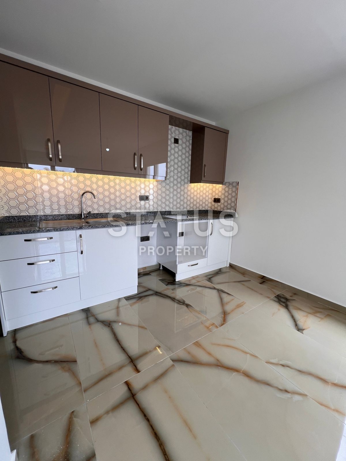 Новая квартира 1+1 с видом на море, Махмутлар фото 5