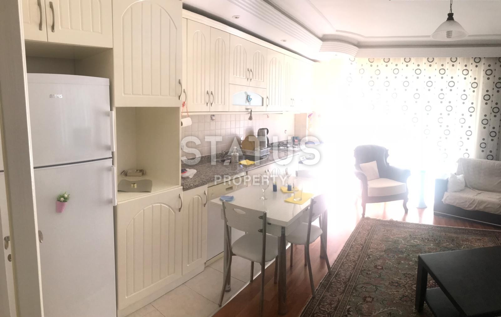 Двухкомнатная квартира с мебелью в центре Аланьи, 70 м2 фото 1