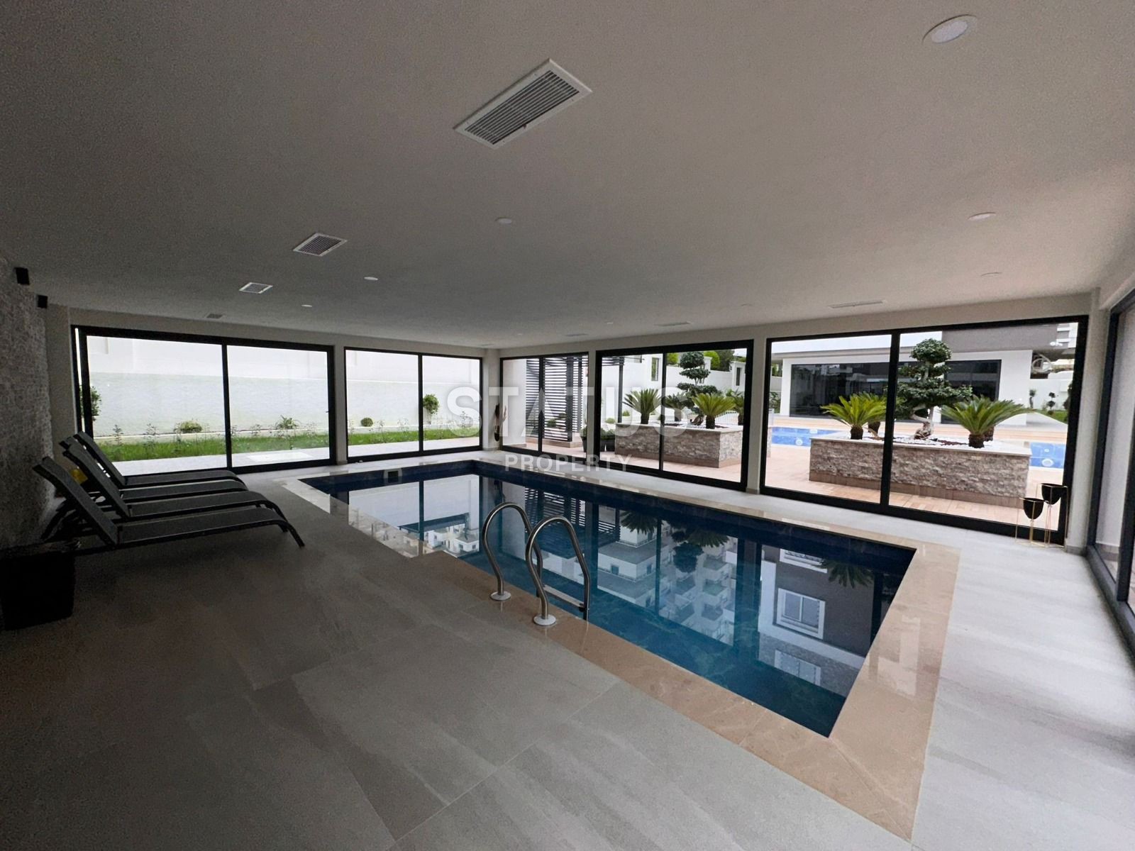 Новая квартира 1+1 с видом на море, Махмутлар фото 12