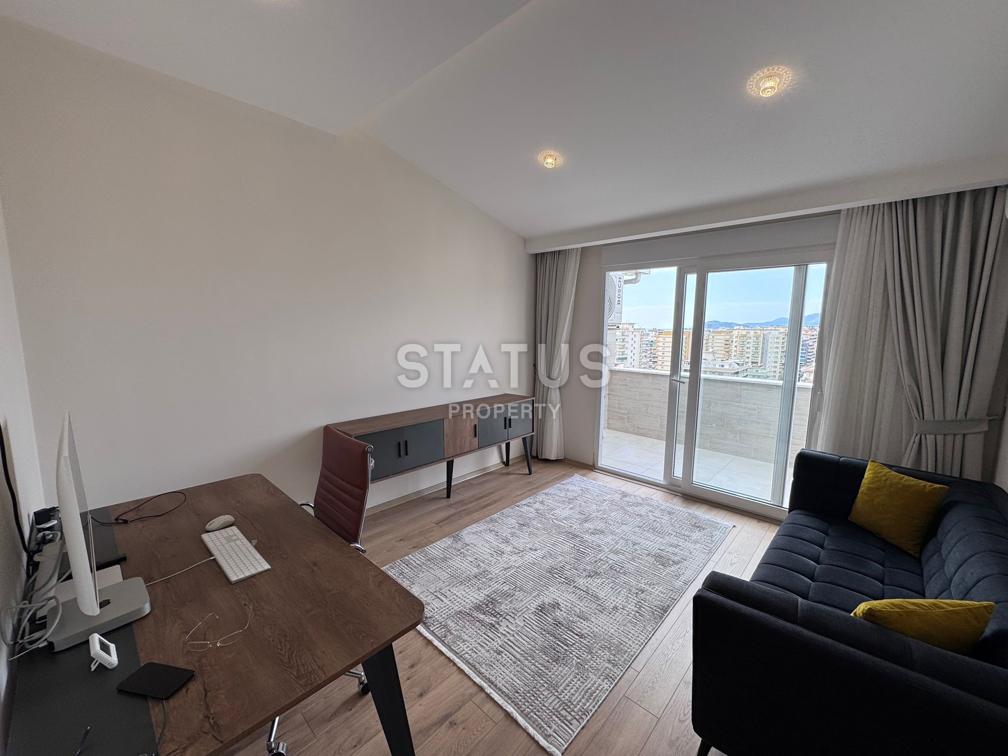 Просторный пентхаус 4+1 в Махмутларе с видом на море + квартира студия фото 19