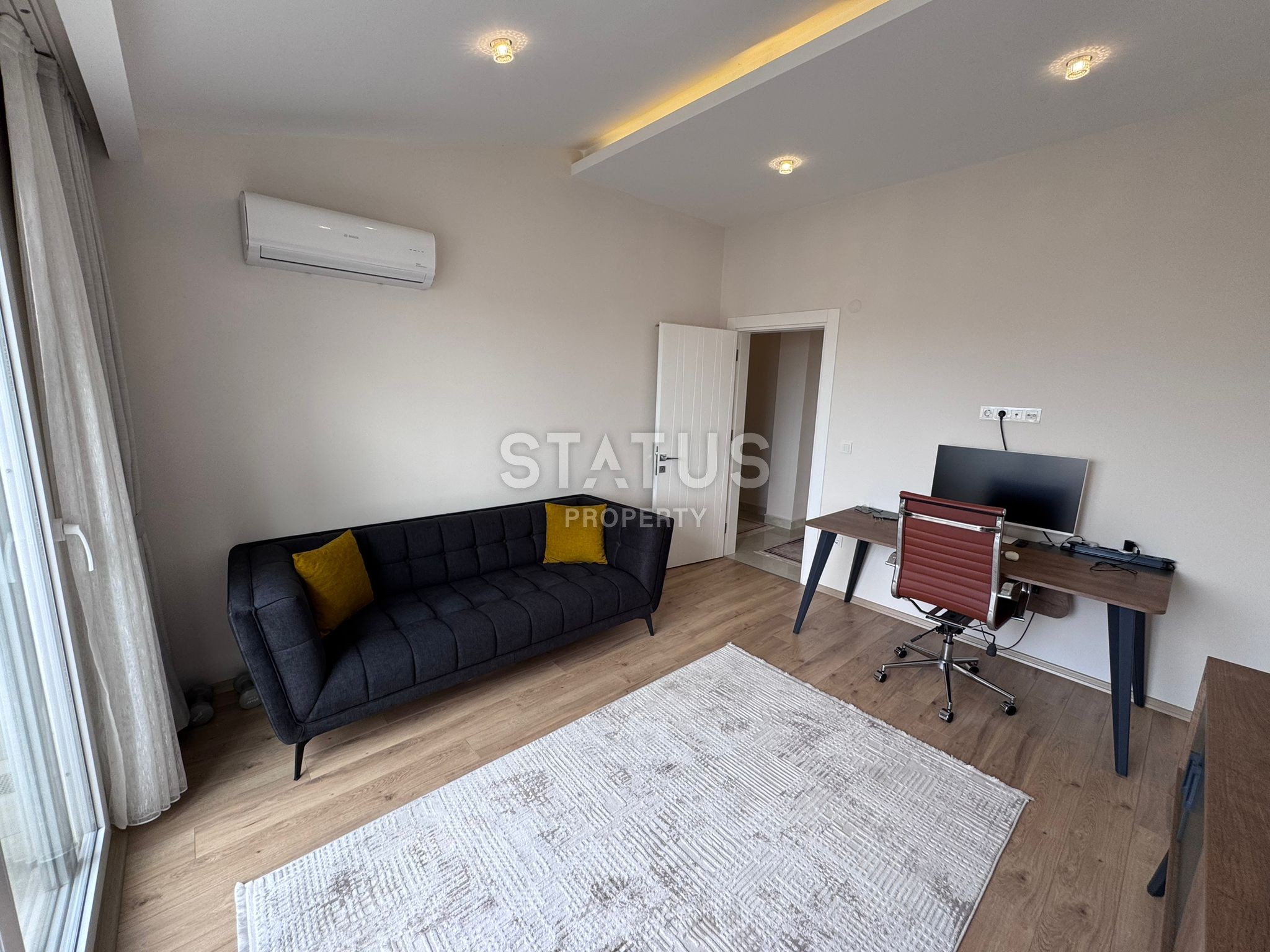 Просторный пентхаус 4+1 в Махмутларе с видом на море + квартира студия фото 25