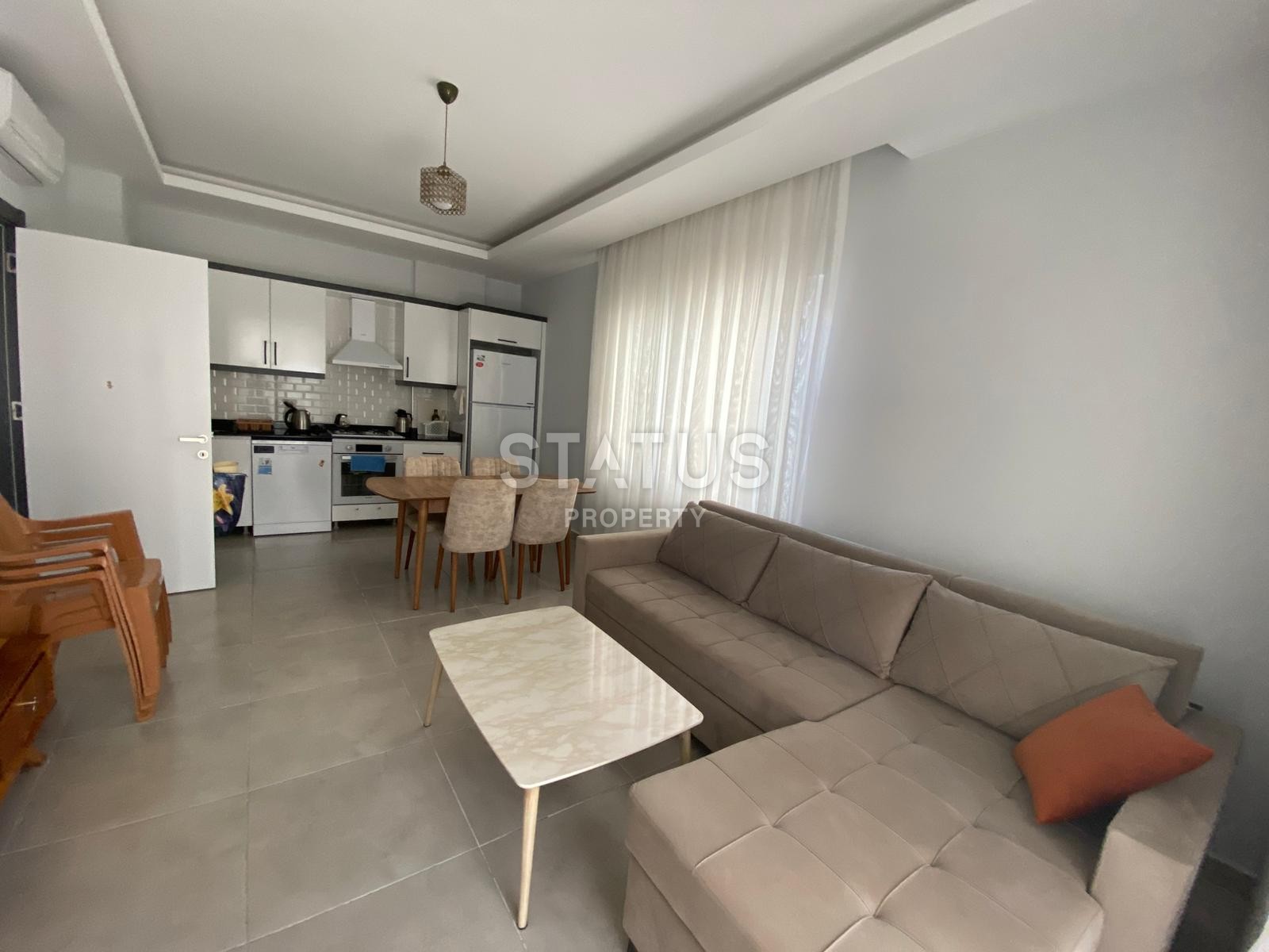 Квартира 1+1 с мебелью в Махмутларе, 50 м2 фото 11