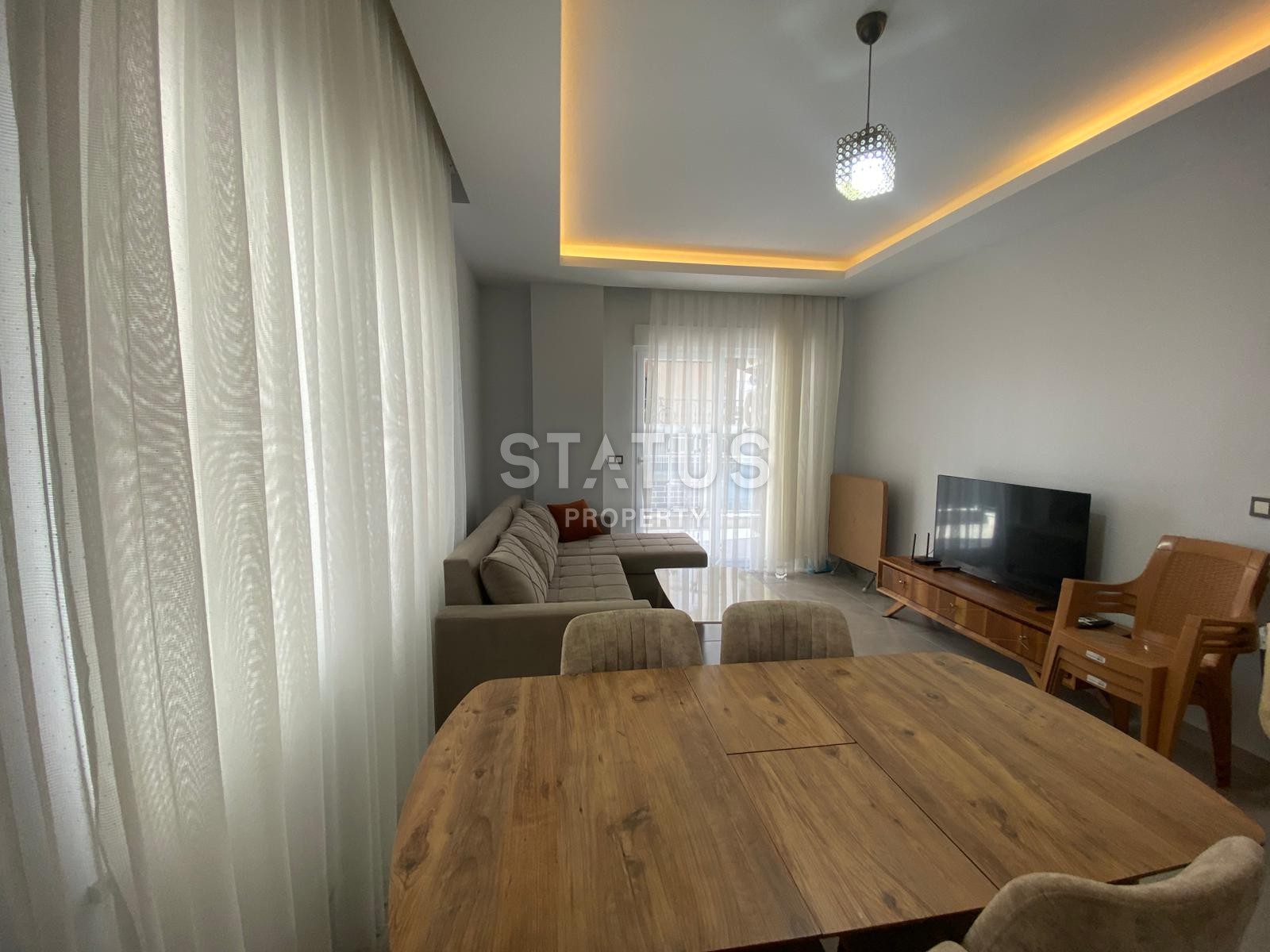 Квартира 1+1 с мебелью в Махмутларе, 50 м2 фото 12