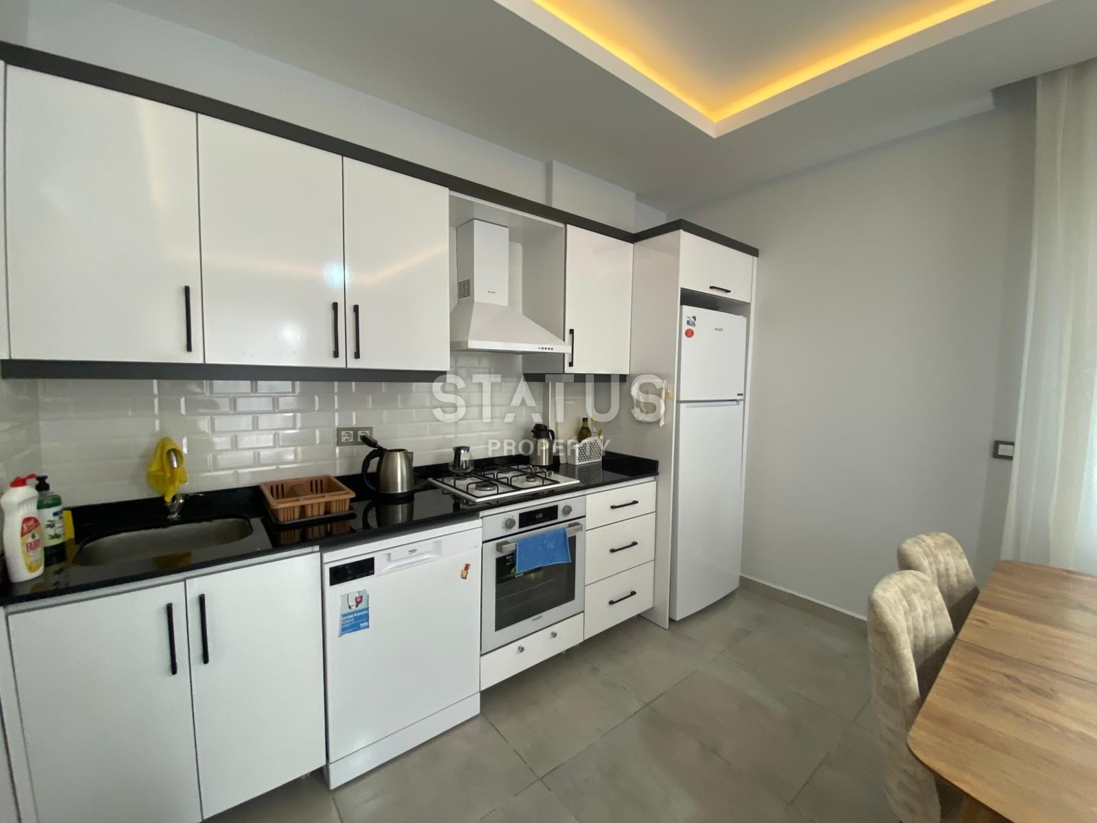 Квартира 1+1 с мебелью в Махмутларе, 50 м2 фото 13