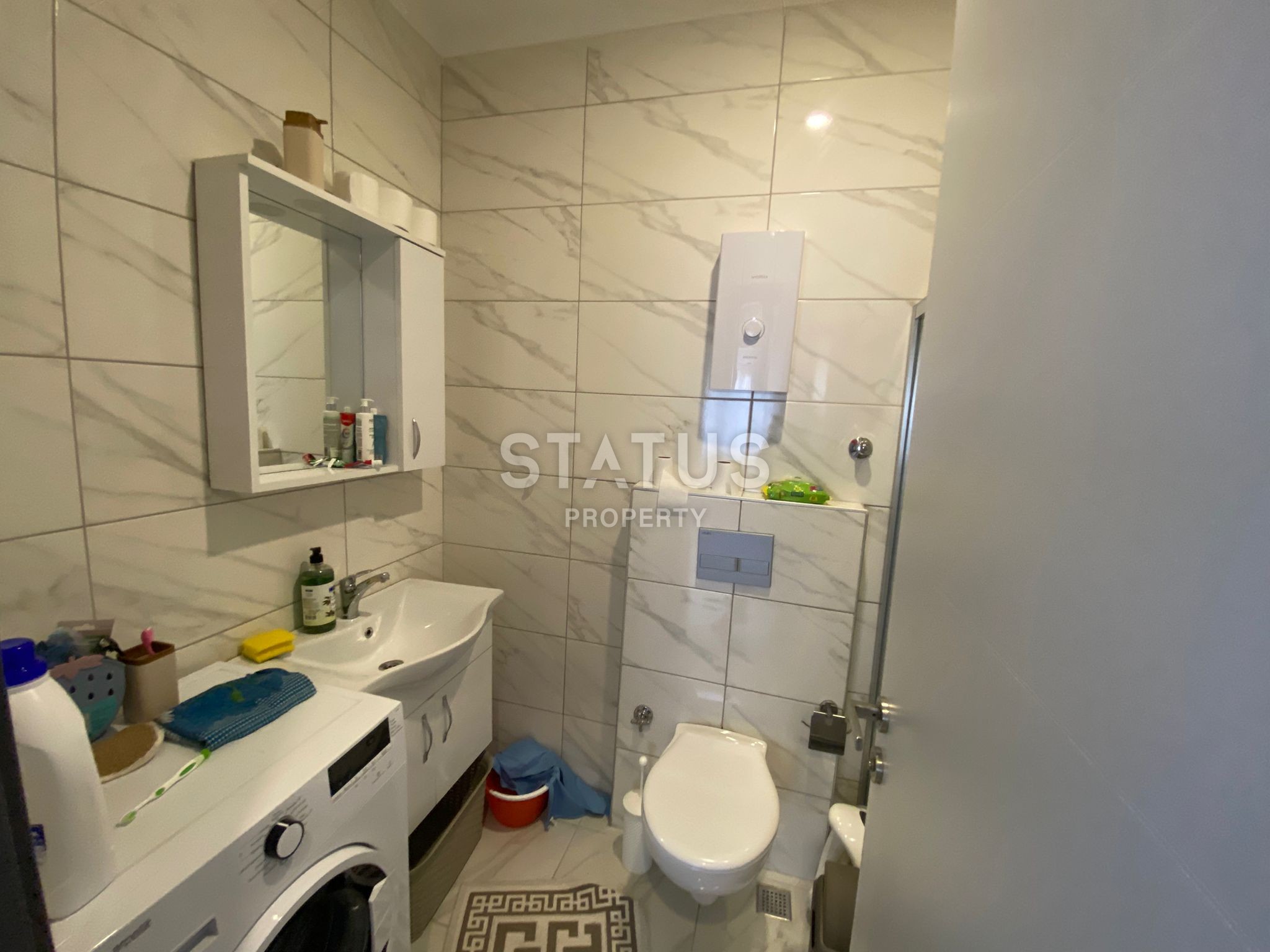 Квартира 1+1 с мебелью в Махмутларе, 50 м2 фото 17