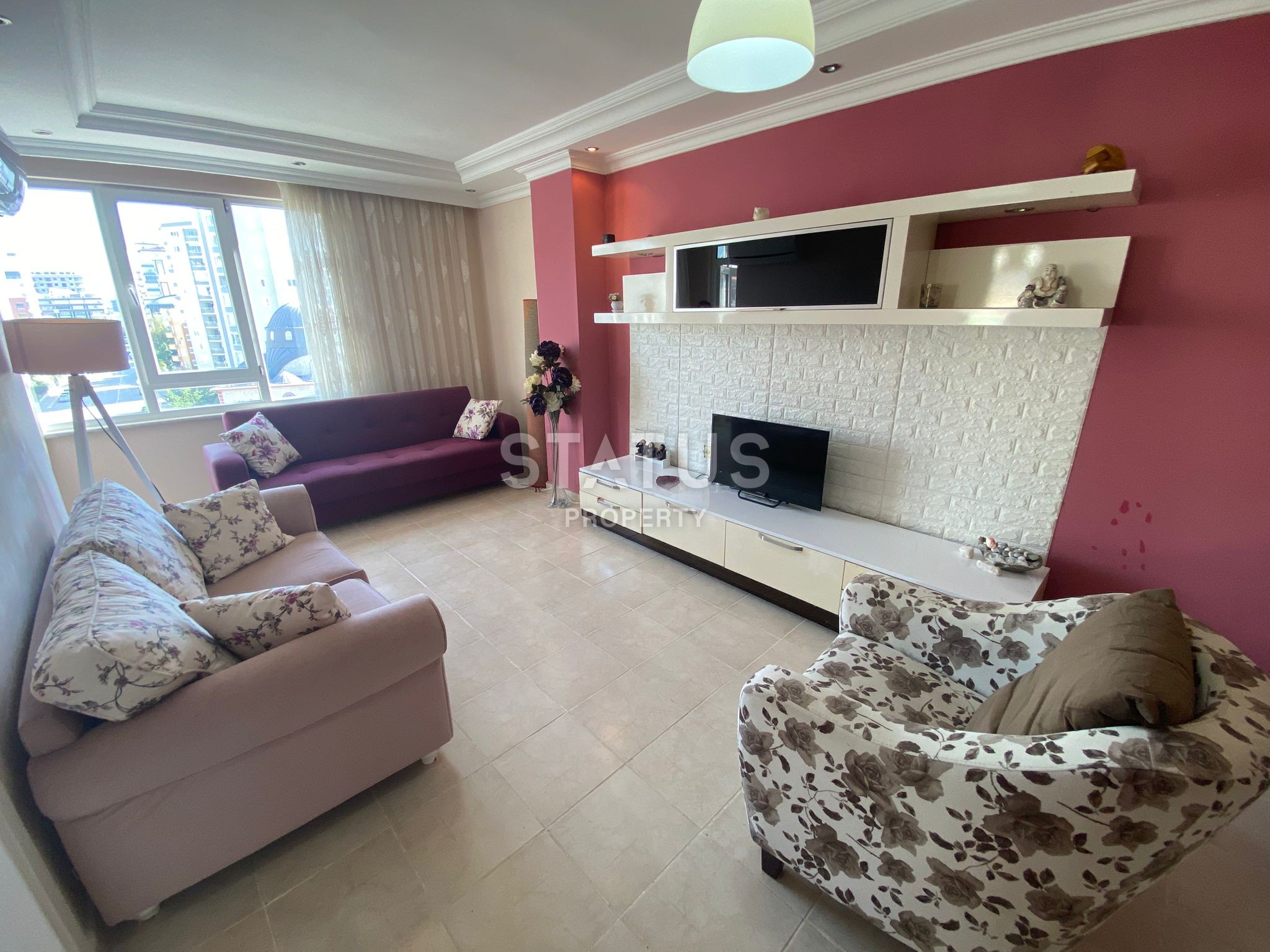 Квартира 2+1 с мебелью в центре Махмутлара, 90 м2 фото 1