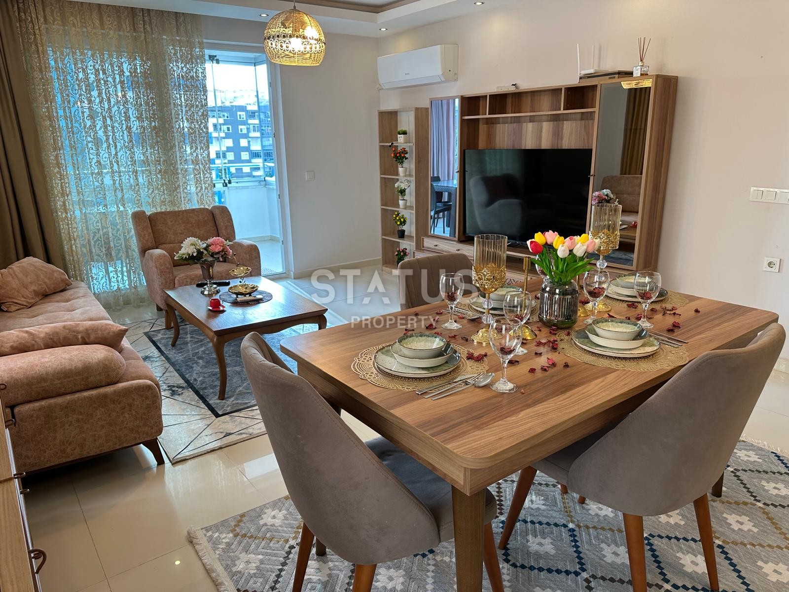 Furnished 2+1 apartment in Mahmutlar, 115 m2 фото 5