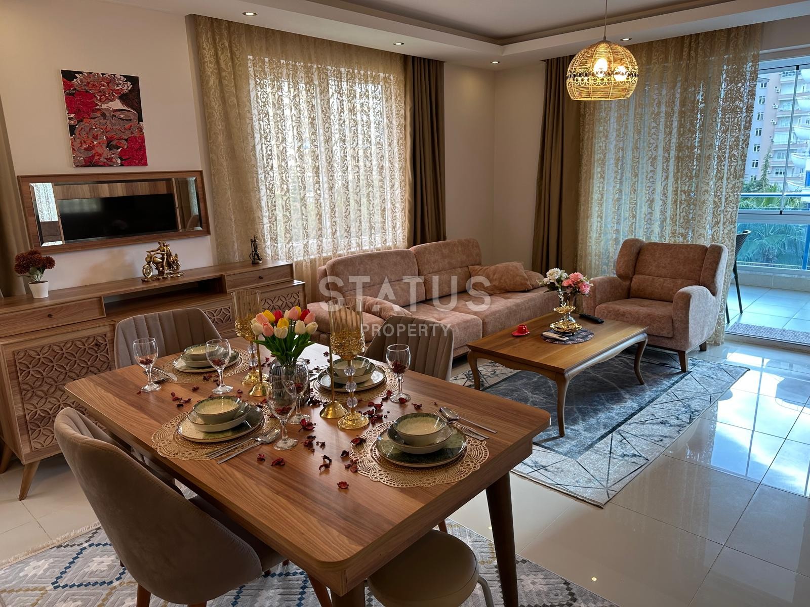 Furnished 2+1 apartment in Mahmutlar, 115 m2 фото 6