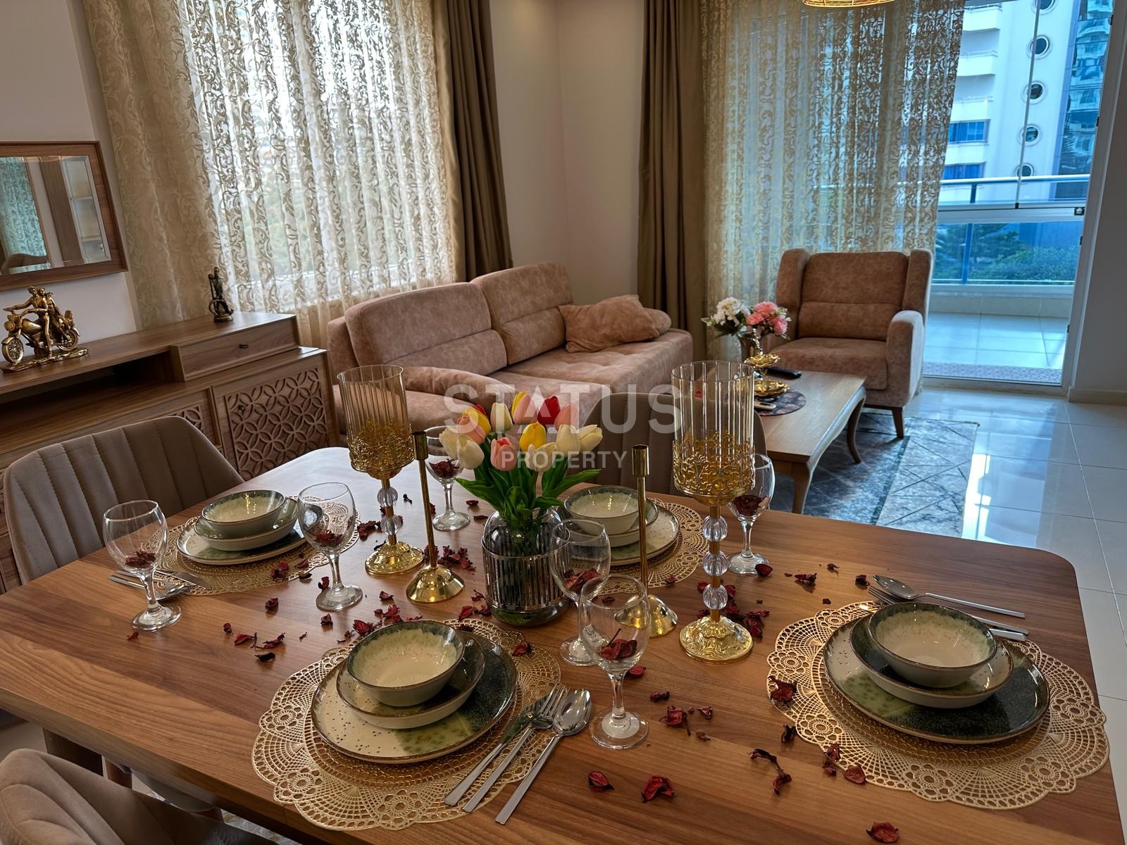Furnished 2+1 apartment in Mahmutlar, 115 m2 фото 9