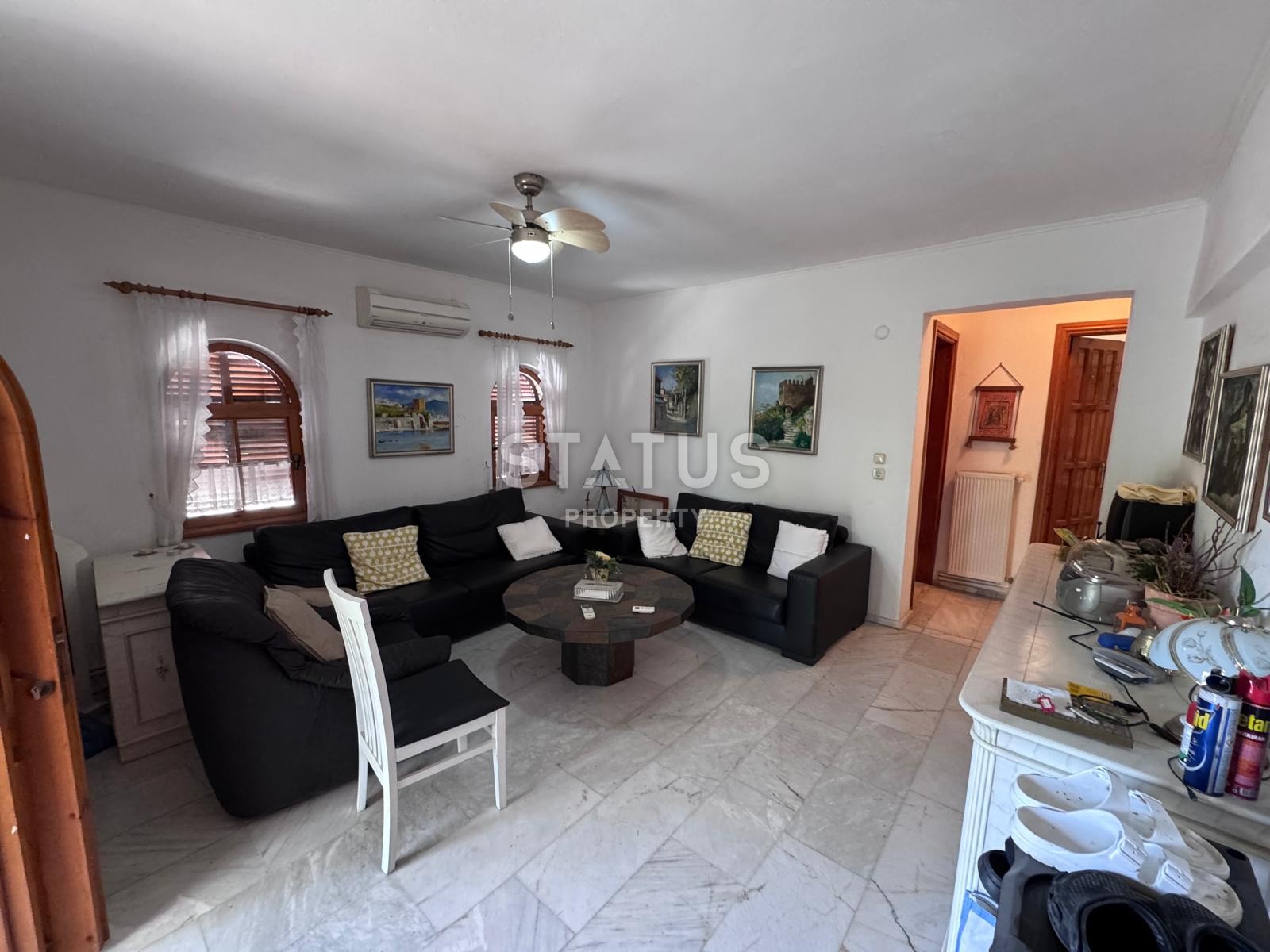 Вилла 4+1 с большим участком земли в районе Тюрклер, 800 м2 фото 6