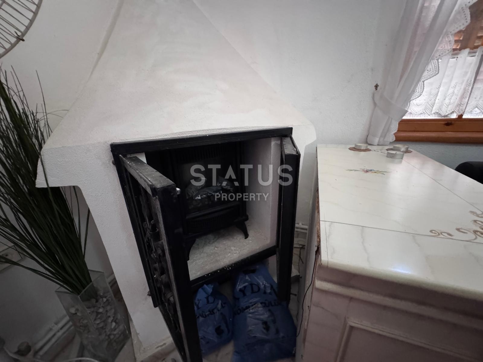 Вилла 4+1 с большим участком земли в районе Тюрклер, 800 м2 фото 12