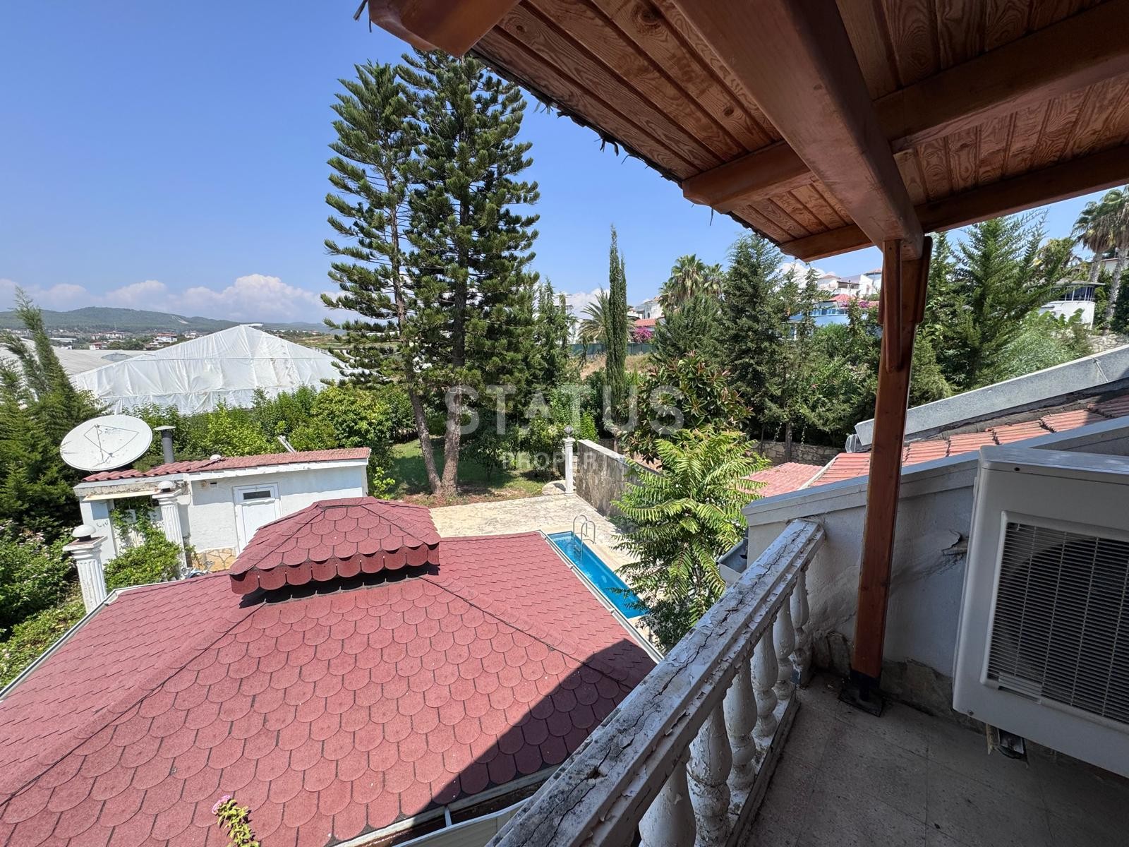 Вилла 4+1 с большим участком земли в районе Тюрклер, 800 м2 фото 22