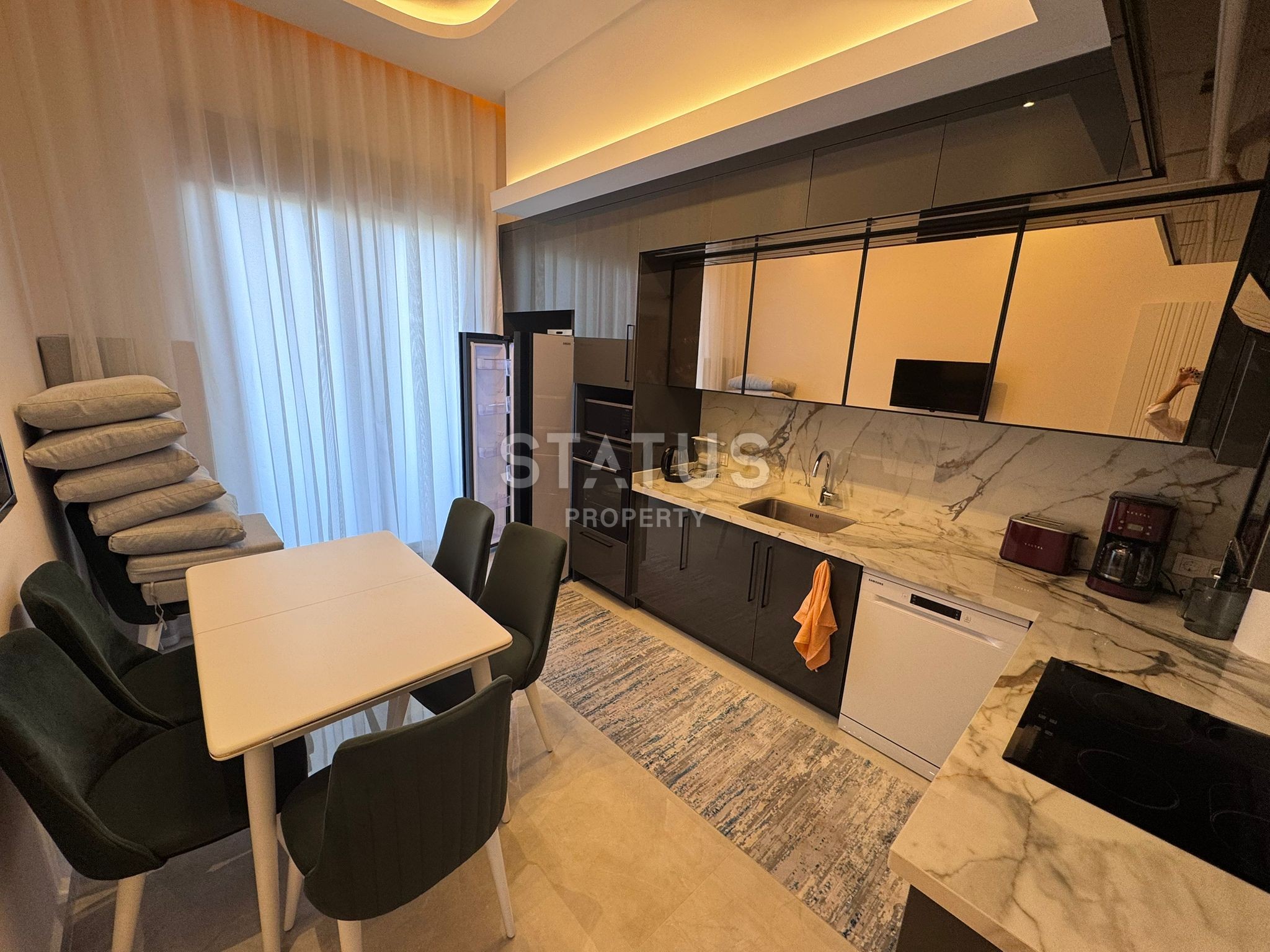 Шикарный пентхаус 4+1 с мебелью в комплексе с отельной инфраструктурой, 192 м2 фото 30