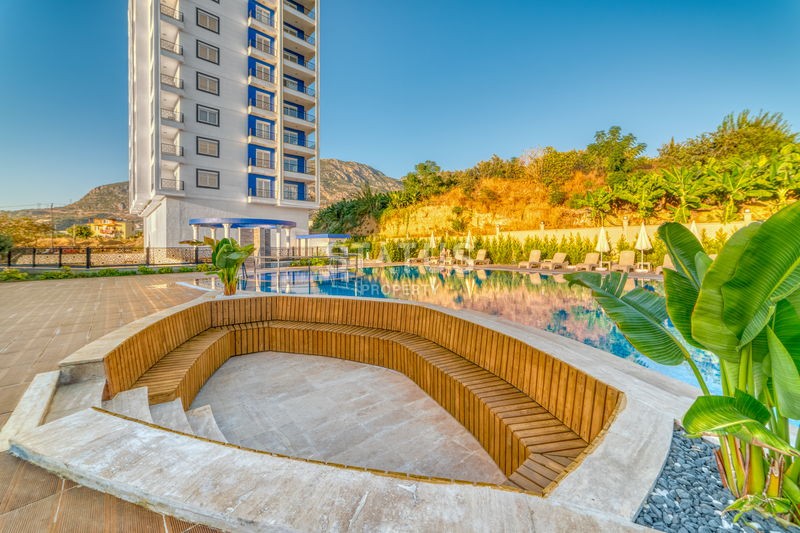 Готовый комплекс в Махмутларе! Квартиры с видом на море и горы, 54 – 140 м2 фото 14