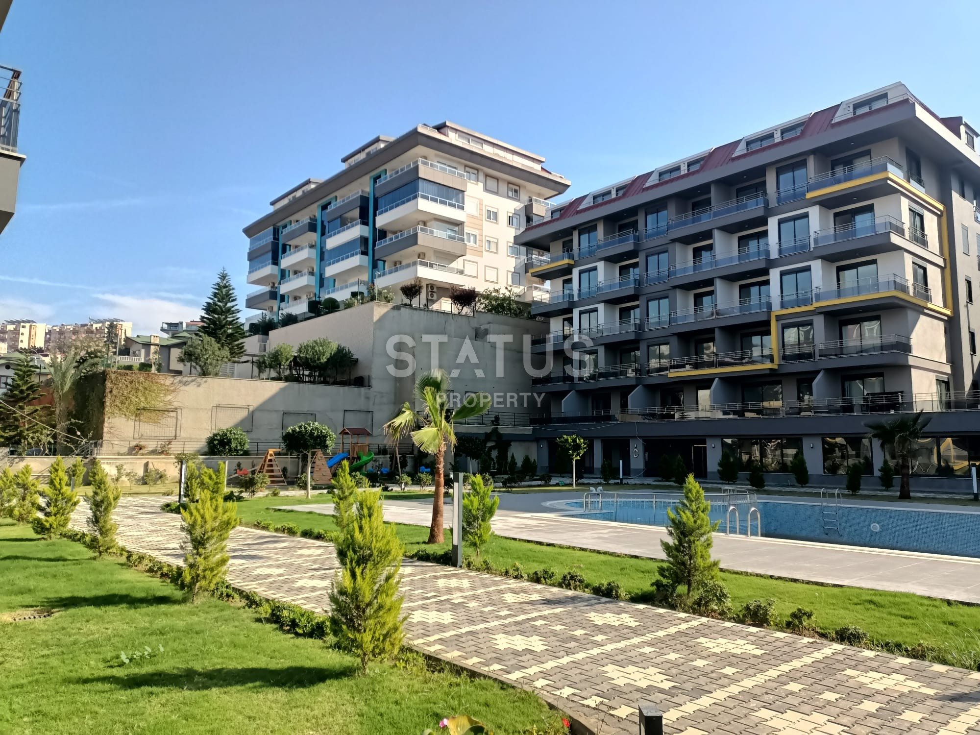 Квартира 1+1 в новом доме в Кестеле, 55 м2 фото 1