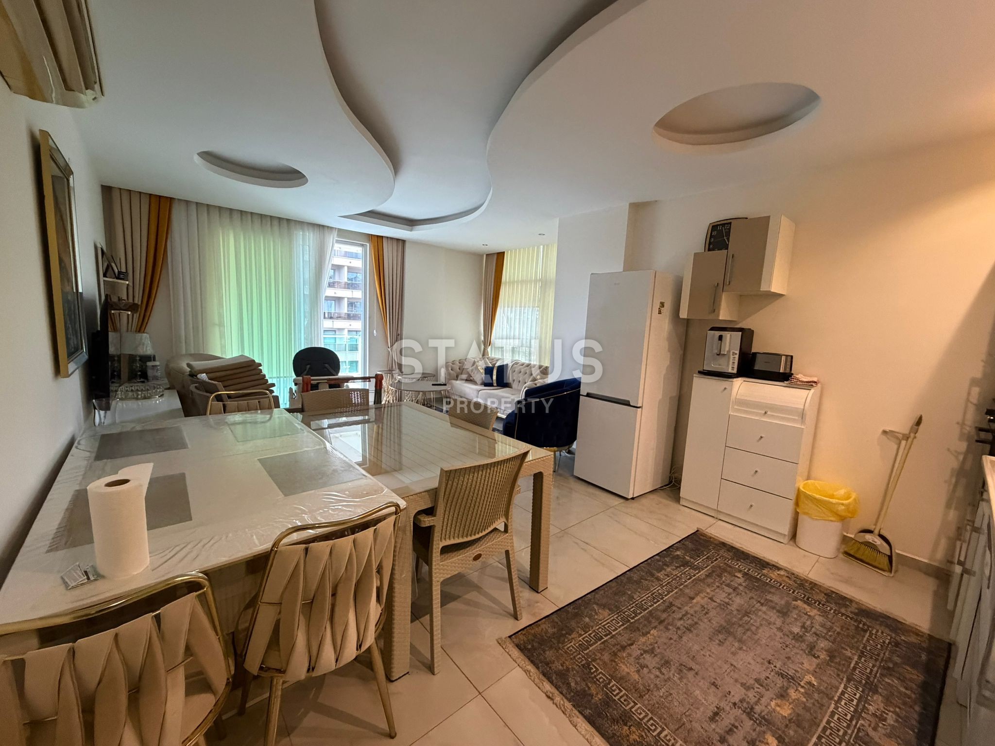 Квартира 2+1 с видом на море в Кестеле, 90 м2 фото 1