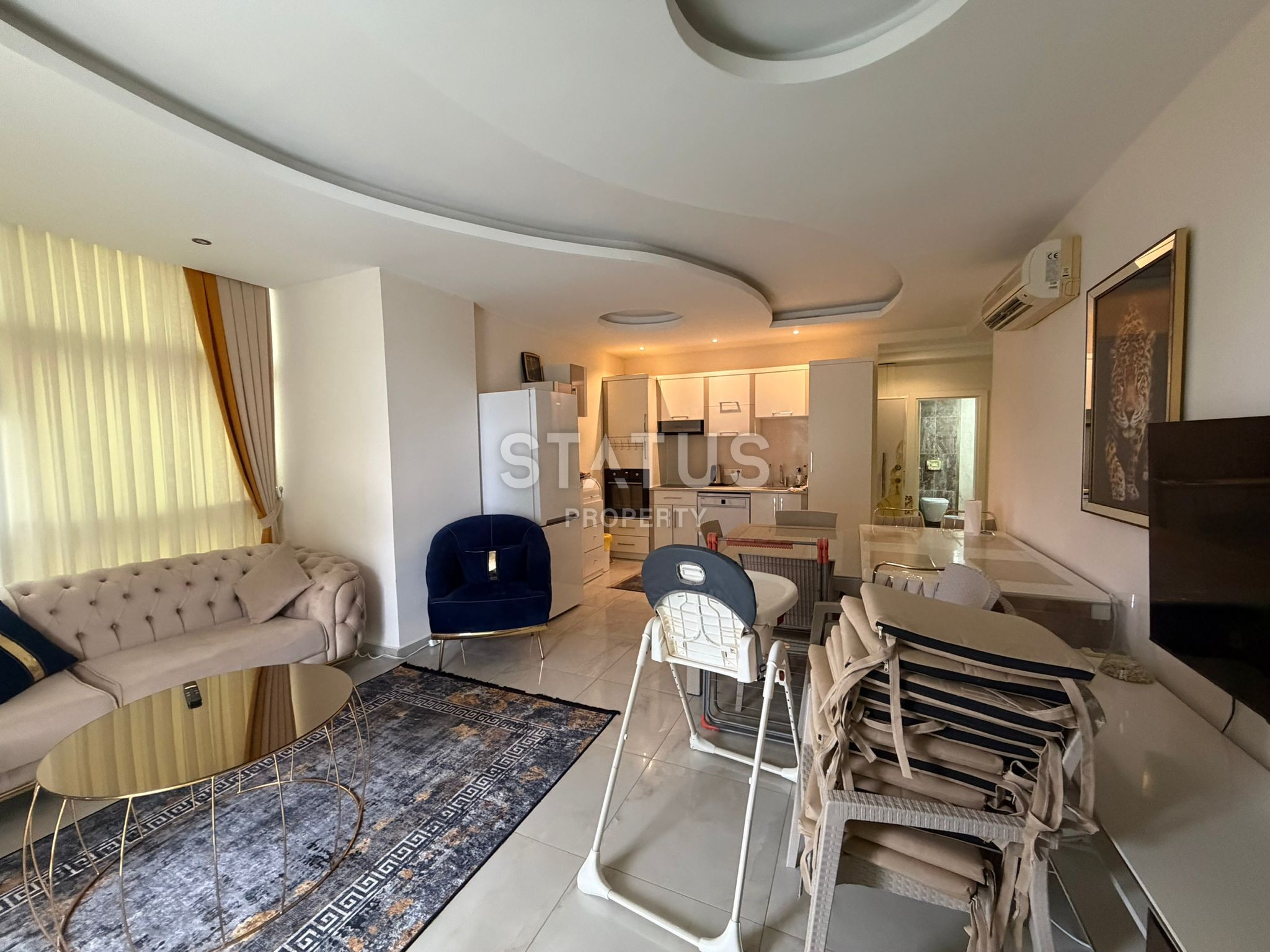 Квартира 2+1 с видом на море в Кестеле, 90 м2 фото 3