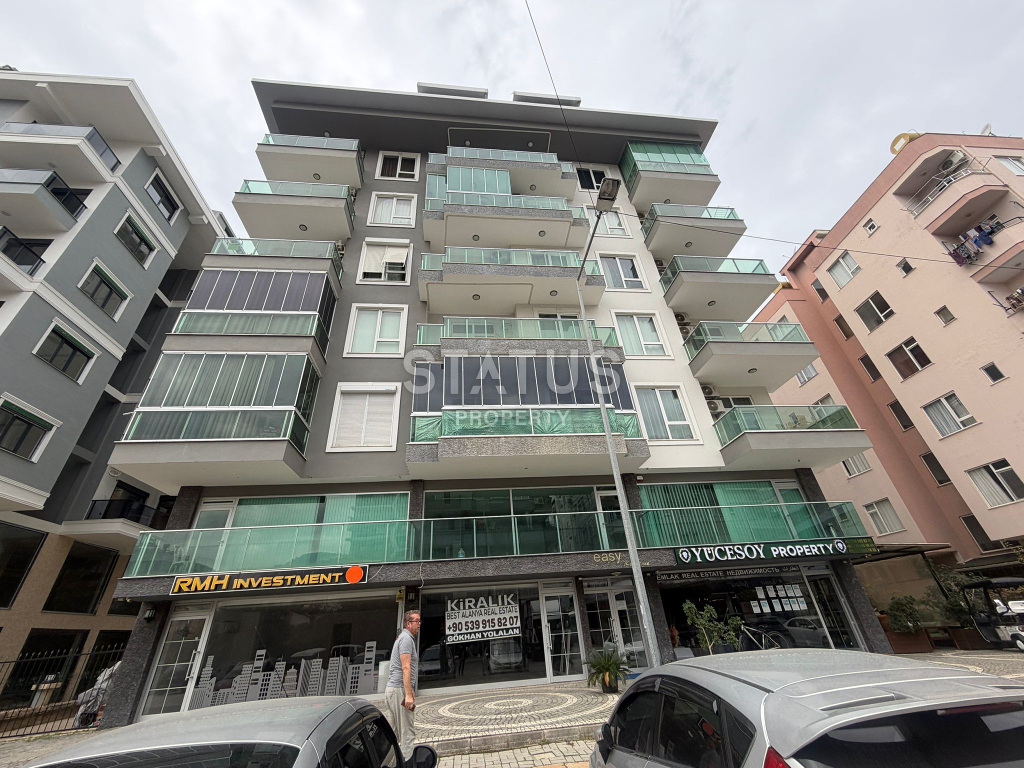 Две квартиры 2+1 и 1+1 в центре района Махмутлар фото 1