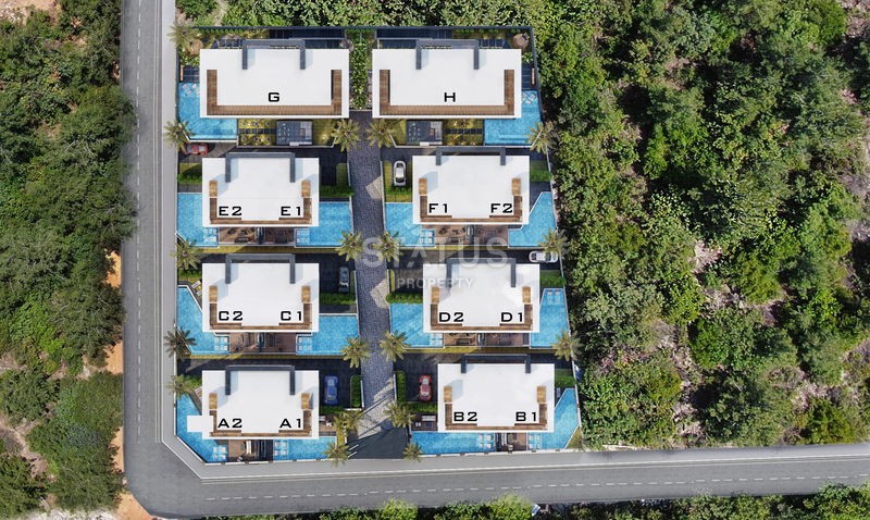 Виллы 3+1 в районе Оба, 200 м2 фото 7