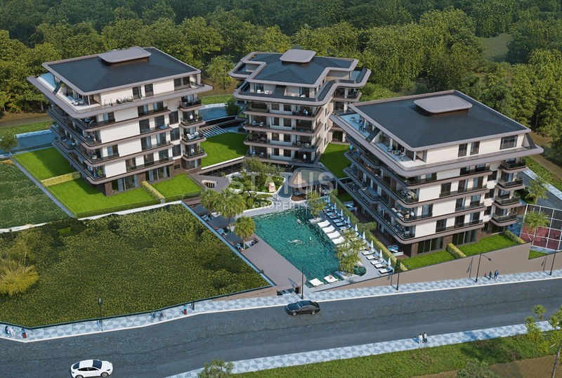 Комплекс от ведущего застройщика в Кестеле, 56 -334 м2 фото 11