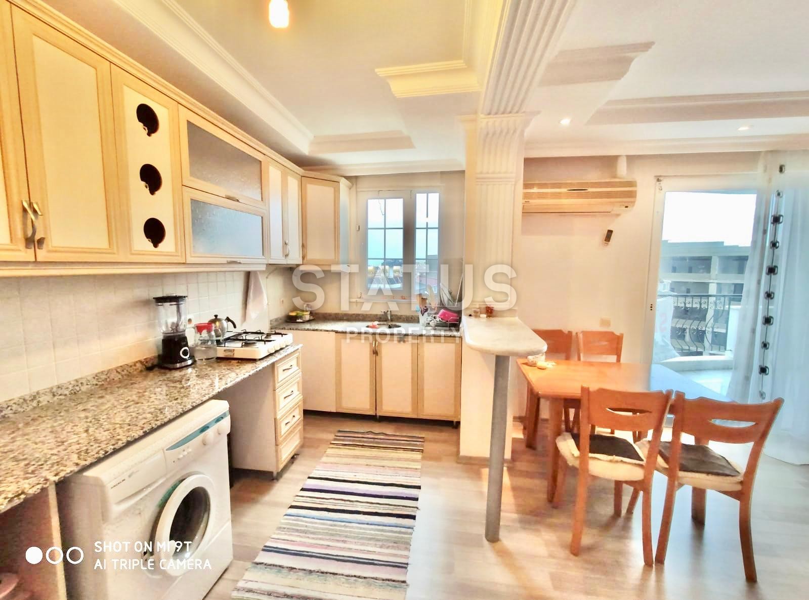 Трёхкомнатная квартира с мебелью в районе Оба, 115 м2 фото 4