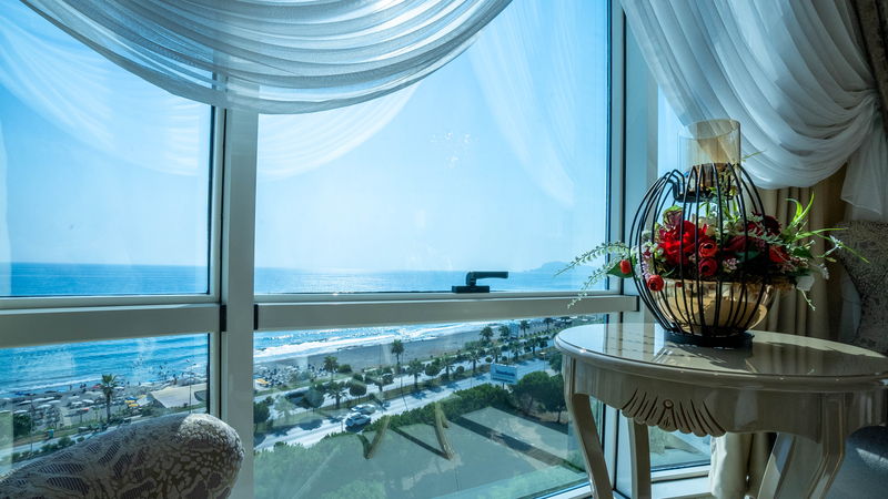 Шикарная квартира 2+1 с видом на море, 130 м2 фото 1