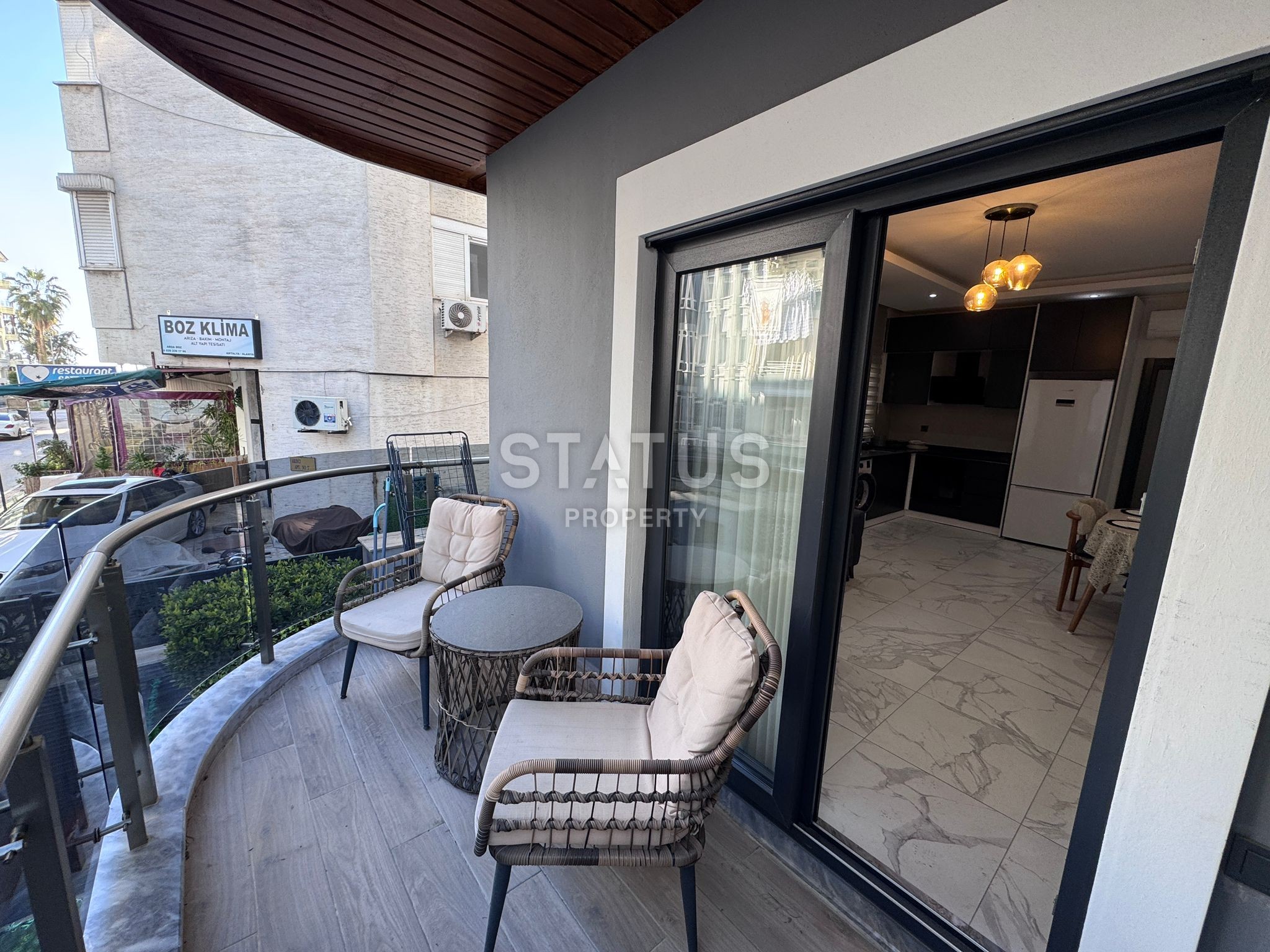 Квартира 1+1 в центре Аланьи! 150 м до моря! Подходит под краткосрочную аренду. фото 15