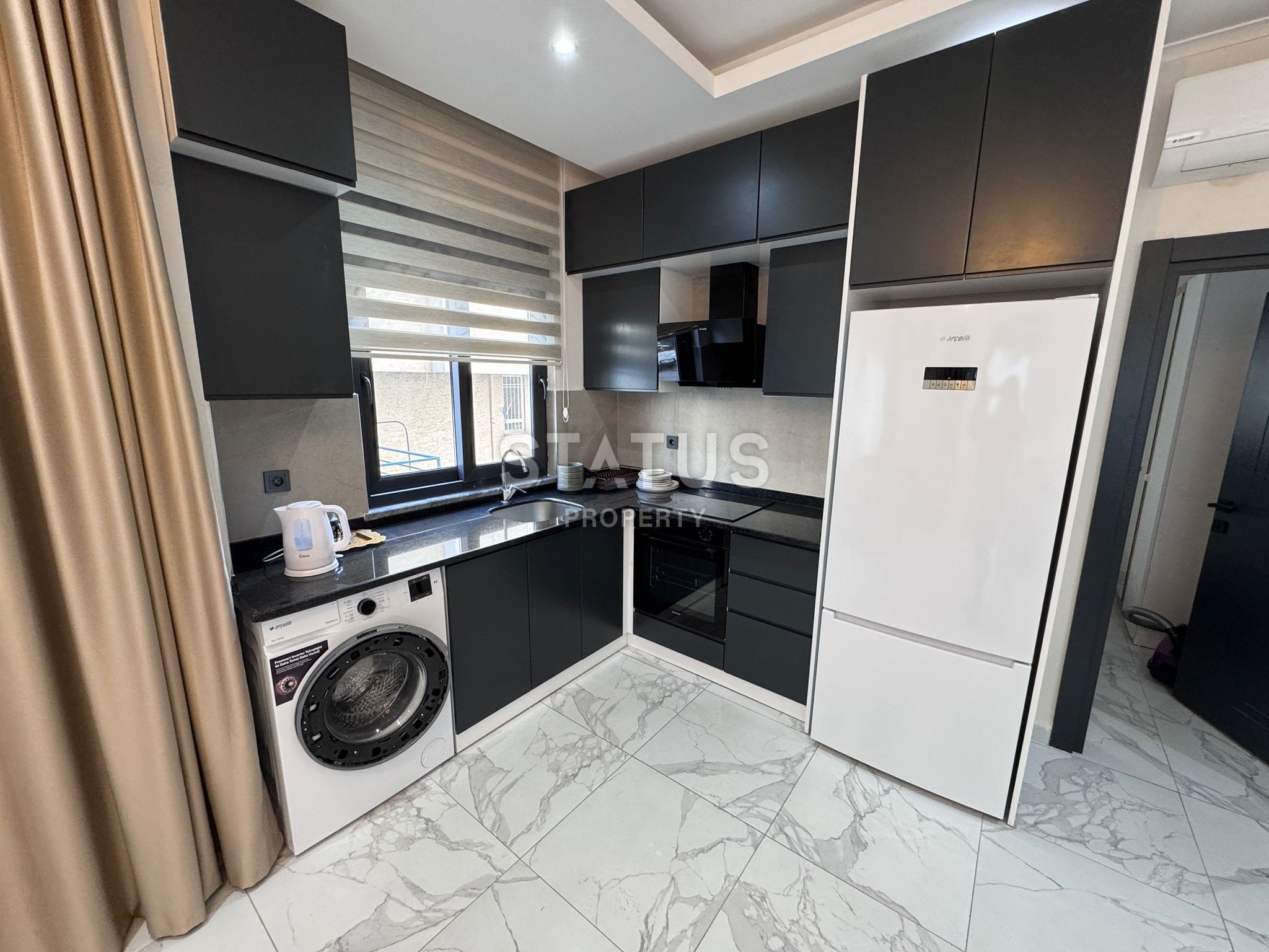 Квартира 1+1 в центре Аланьи! 150 м до моря! Подходит под краткосрочную аренду. фото 21