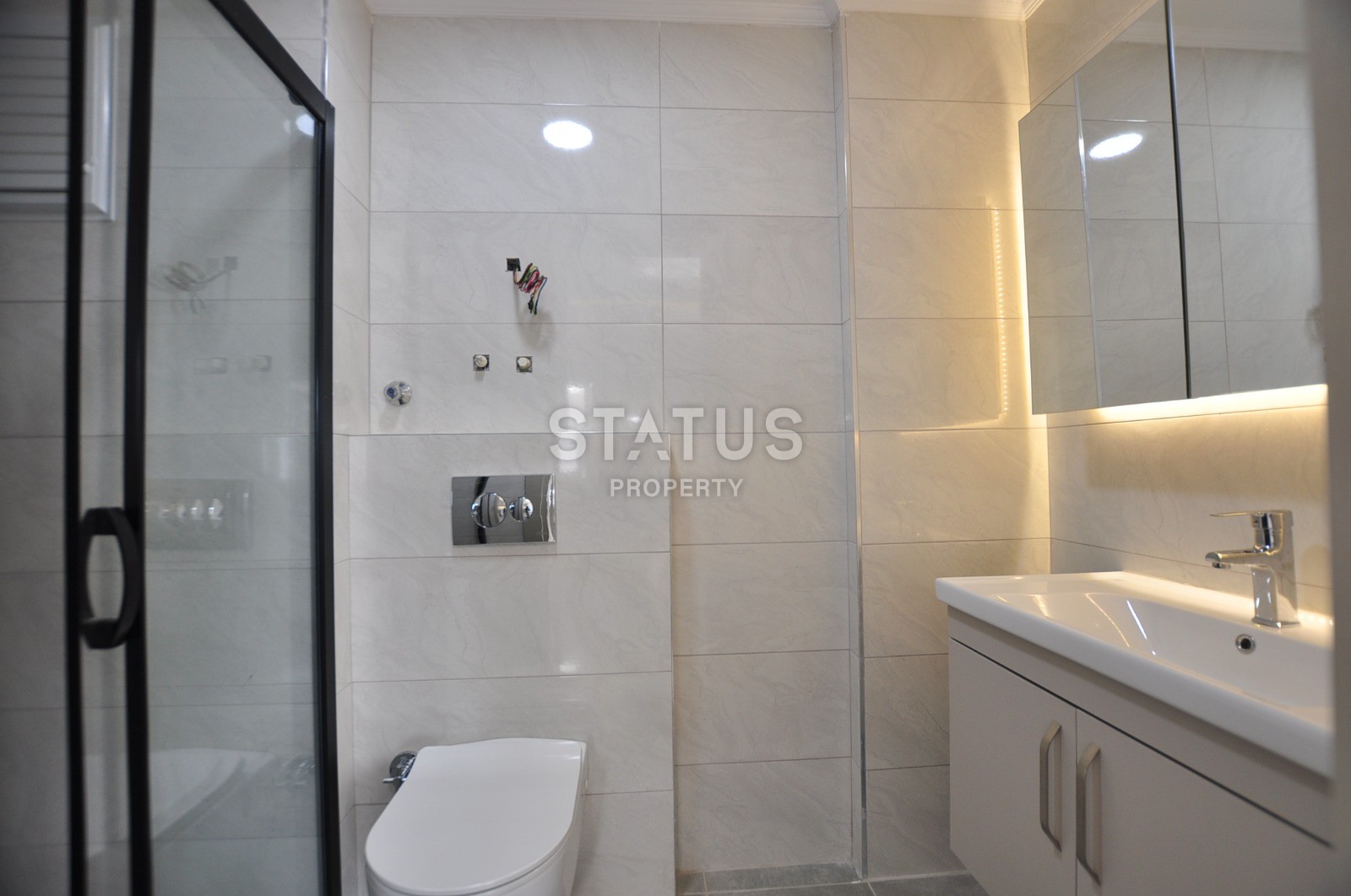 Квартиры в новом доме в Махмутларе, 55-110 м2 фото 24