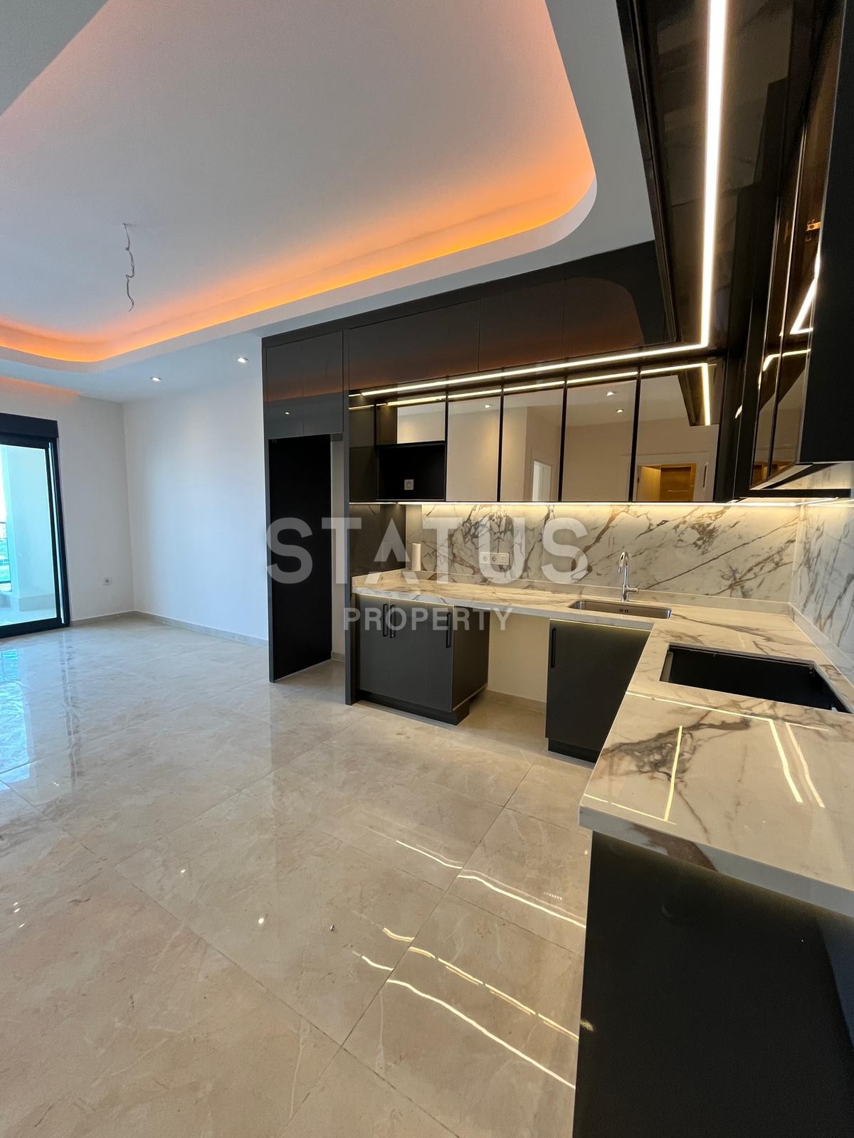 Квартира 1+1 в Махмутларе с видом на море, 78 м2 фото 8