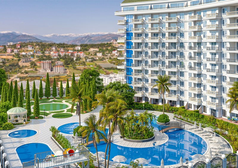 Luxurious complex in Gazipasa, 52–313 m2. Zero-interest installments! фото 1