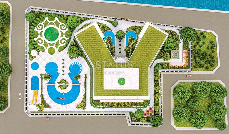 Luxurious complex in Gazipasa, 52–313 m2. Zero-interest installments! фото 2