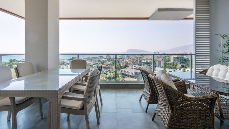 Квартиры с видом на море 1+1 и 2+1 , 78 – 135 м2 фото 23