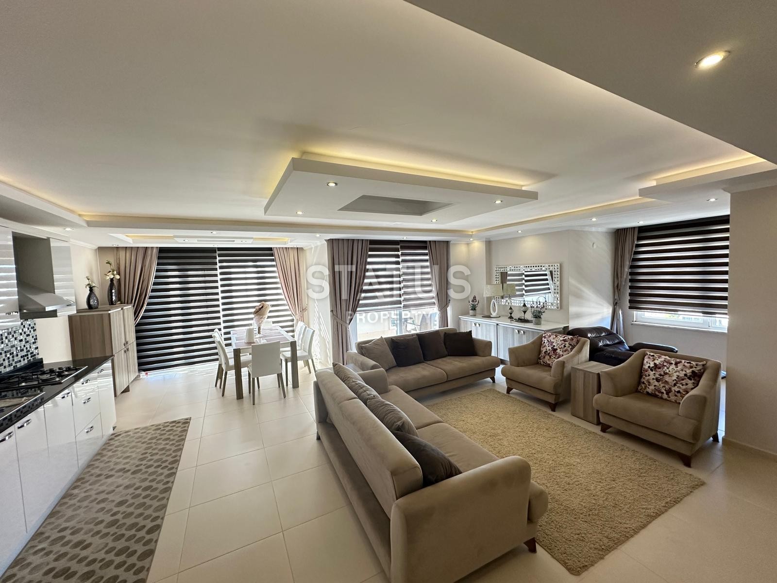 Большой пентхаус 4+1 с мебелью в Тосмуре, 290 м2 фото 28