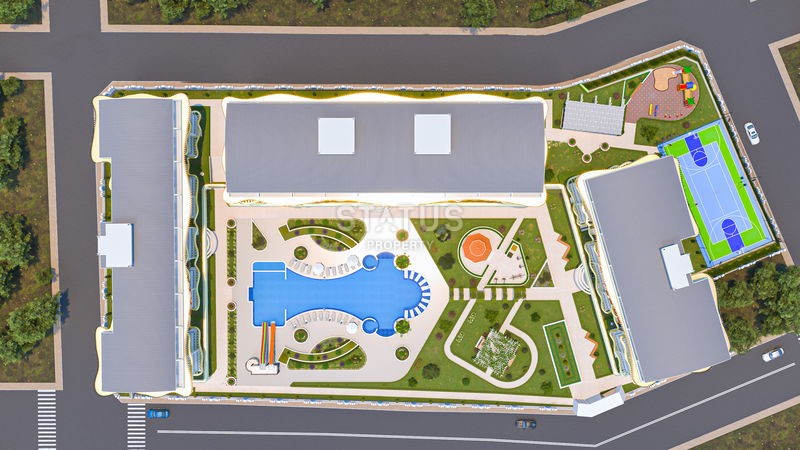 Комплекс от ведущего застройщика в Газипаше, 50 -205 м2 фото 3