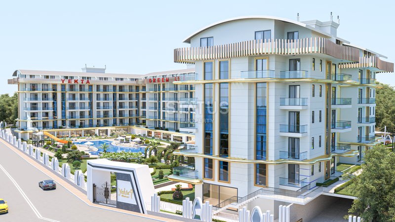 Комплекс от ведущего застройщика в Газипаше, 50 -205 м2 фото 4