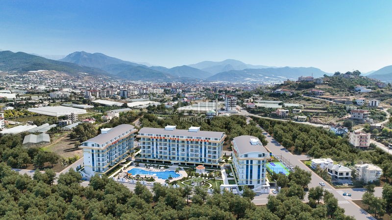 Комплекс от ведущего застройщика в Газипаше, 50 -205 м2 фото 6