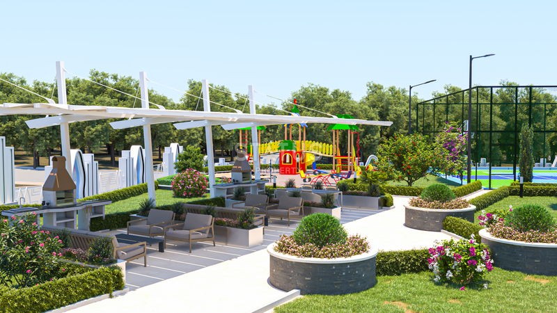 Комплекс от ведущего застройщика в Газипаше, 50 -205 м2 фото 7