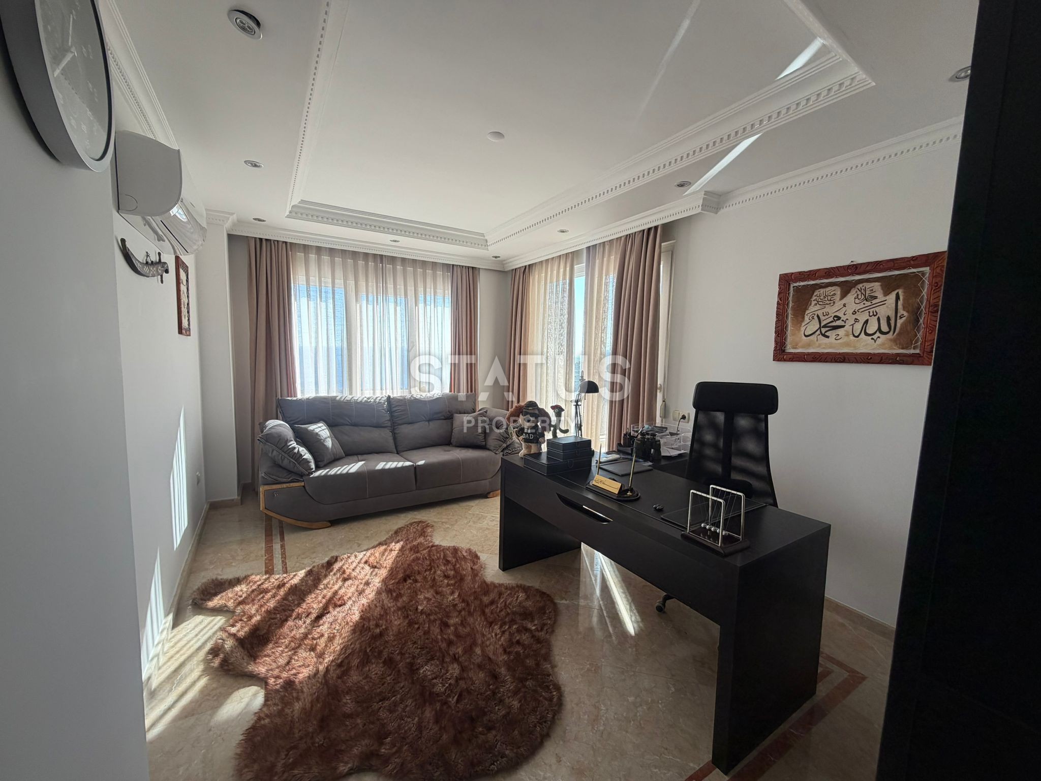 Вилла 5+1 с панорамным видом на море в Бекташ, 1125 м2 фото 3