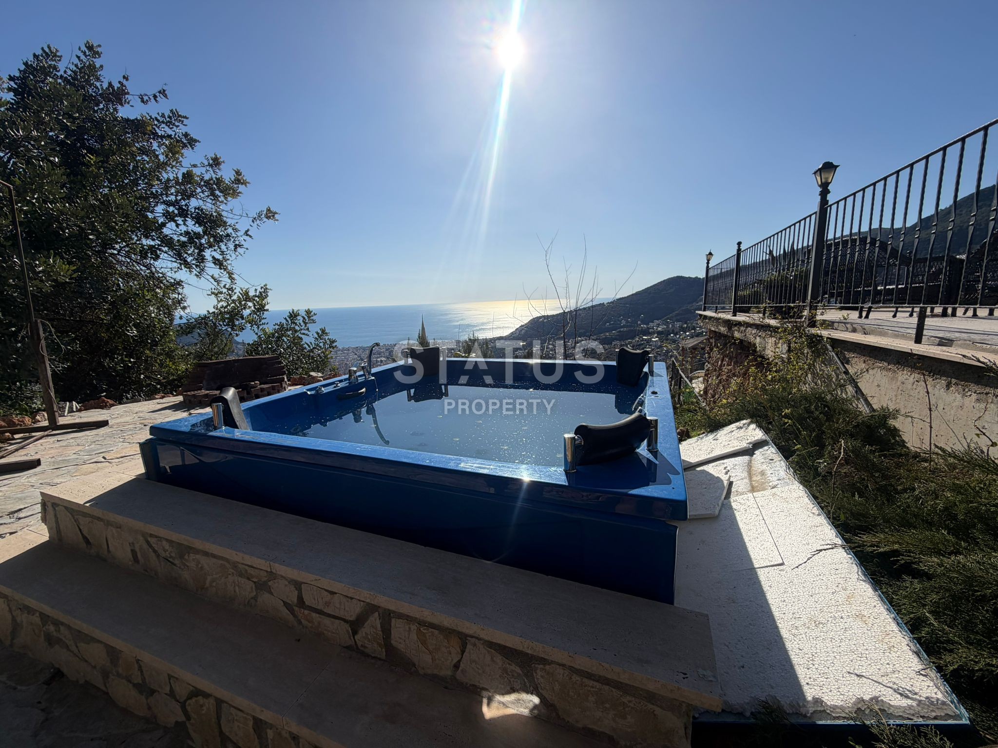 Вилла 5+1 с панорамным видом на море в Бекташ, 1125 м2 фото 41