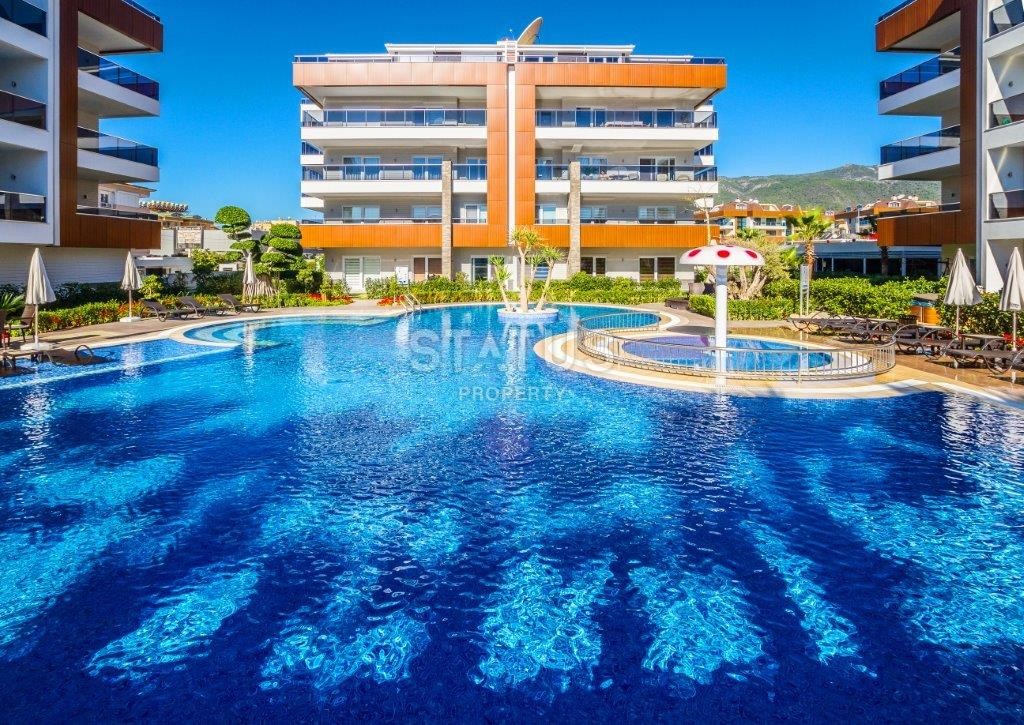 Большая квартира 2+1 в Оба, 115 м2.  Элитный комплекс. фото 18