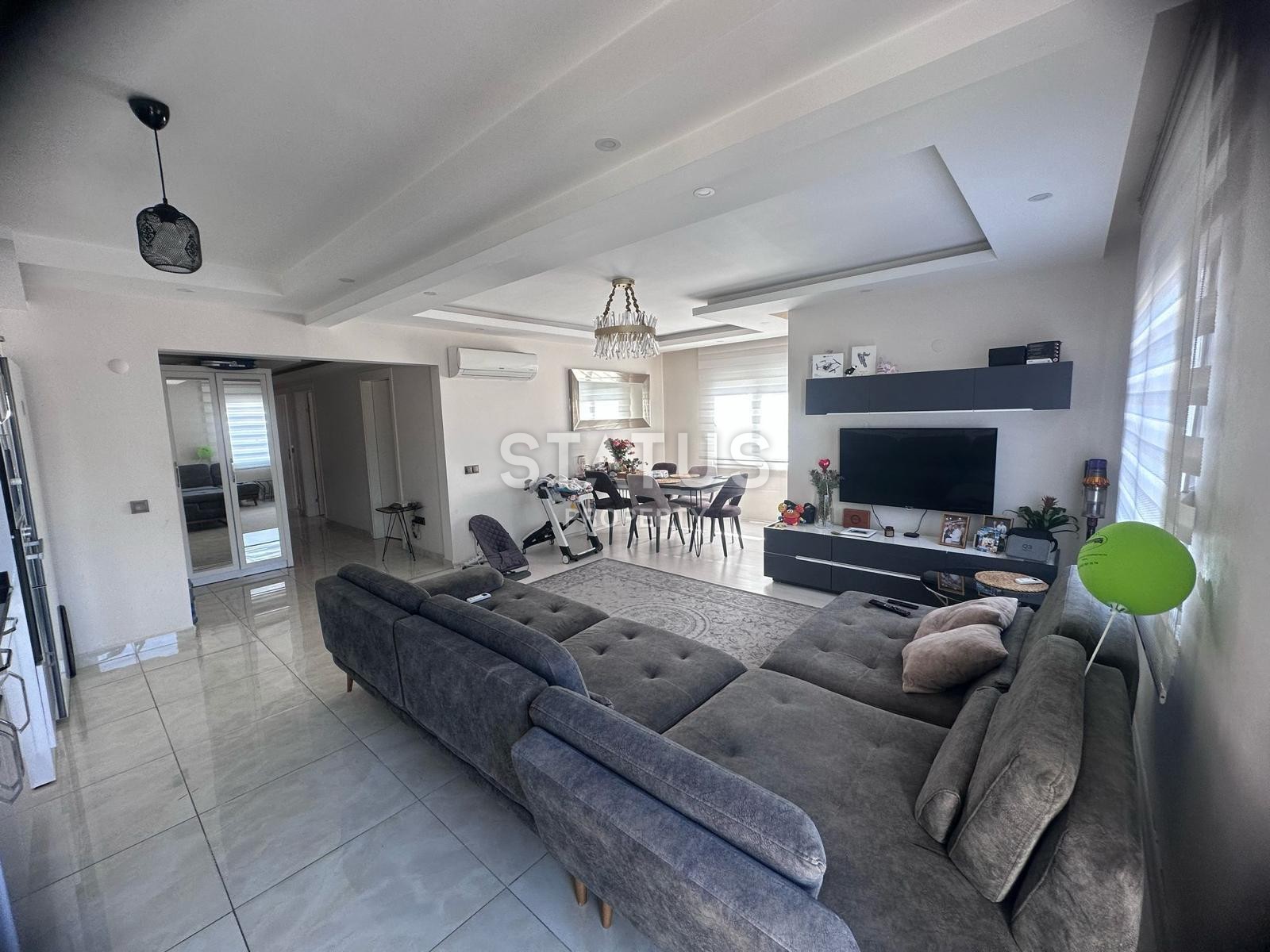 Просторная квартира 3+1 в центре Аланьи! Вид на море. 130 м2 фото 2