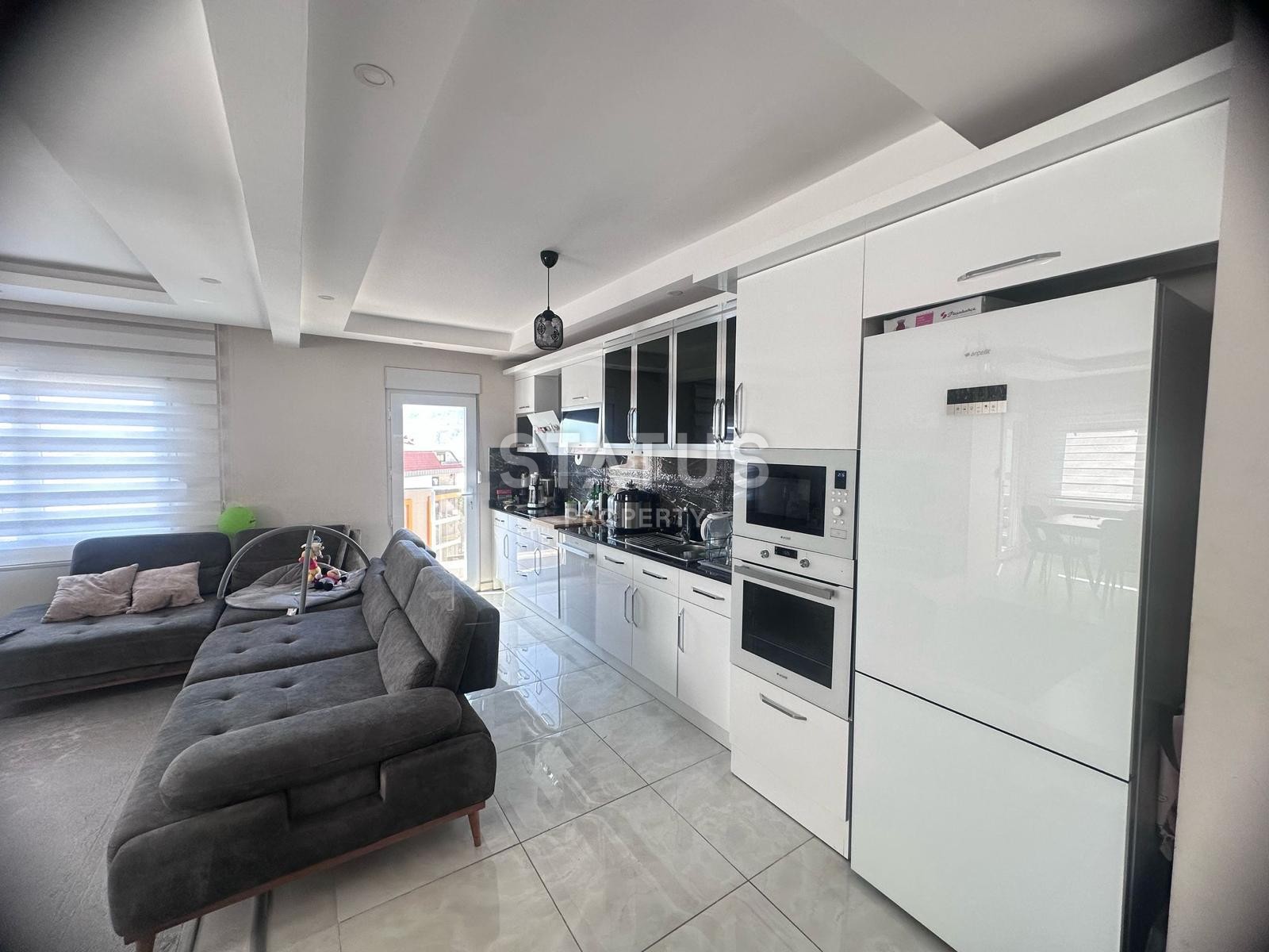 Просторная квартира 3+1 в центре Аланьи! Вид на море. 130 м2 фото 9