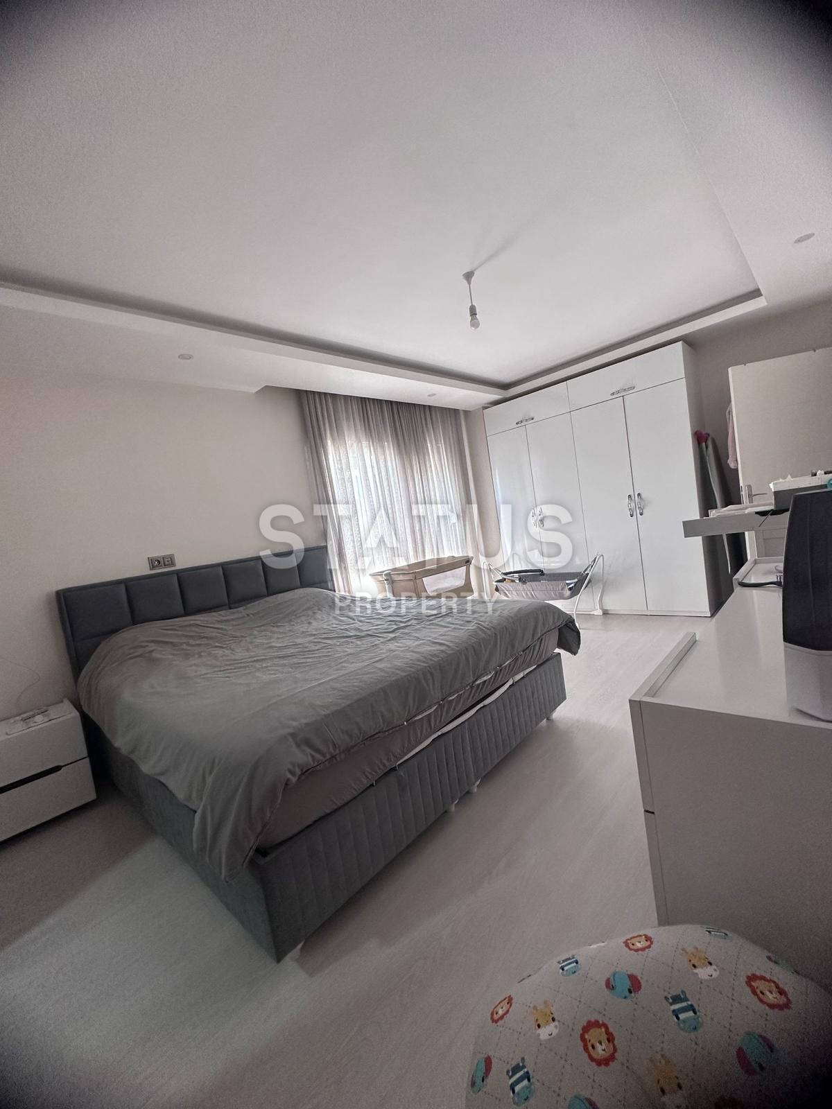 Просторная квартира 3+1 в центре Аланьи! Вид на море. 130 м2 фото 14