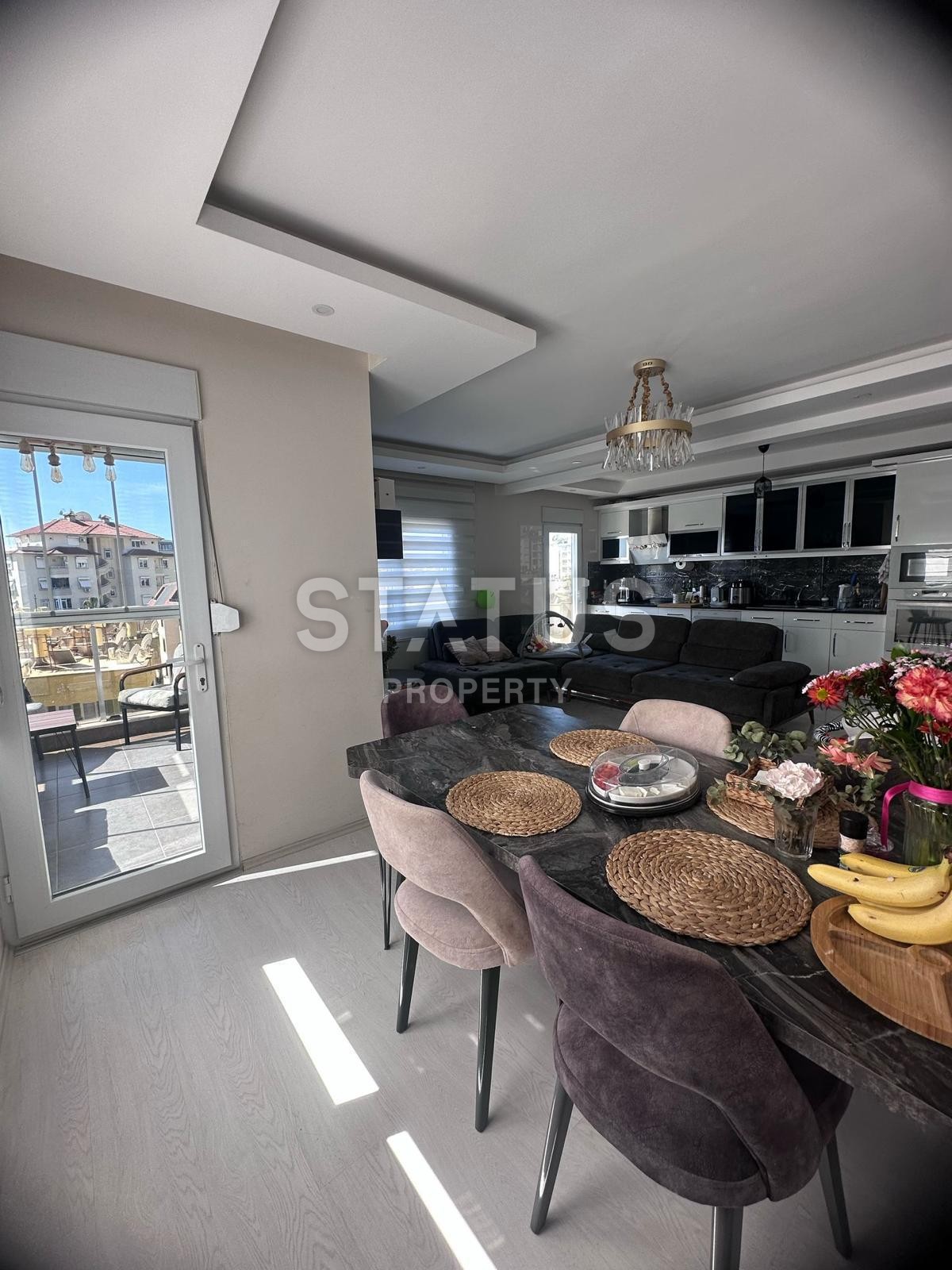 Просторная квартира 3+1 в центре Аланьи! Вид на море. 130 м2 фото 20