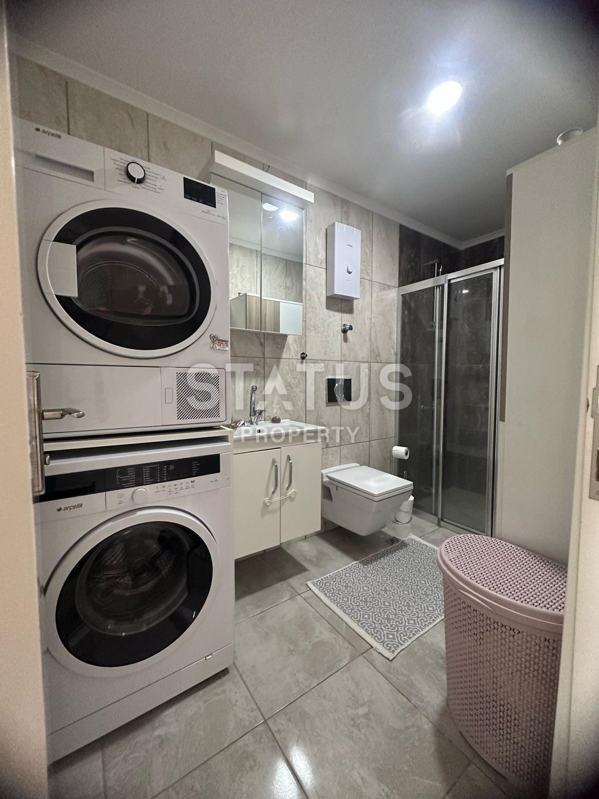 Просторная квартира 3+1 в центре Аланьи! Вид на море. 130 м2 фото 22