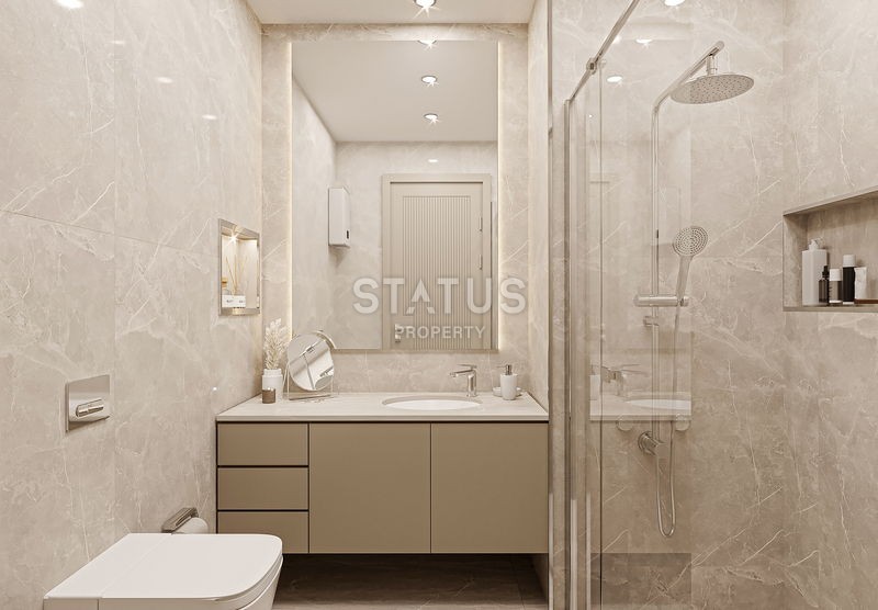 Complex on Cleopatra! Residence permit in Turkey, 56-135 m2 фото 6