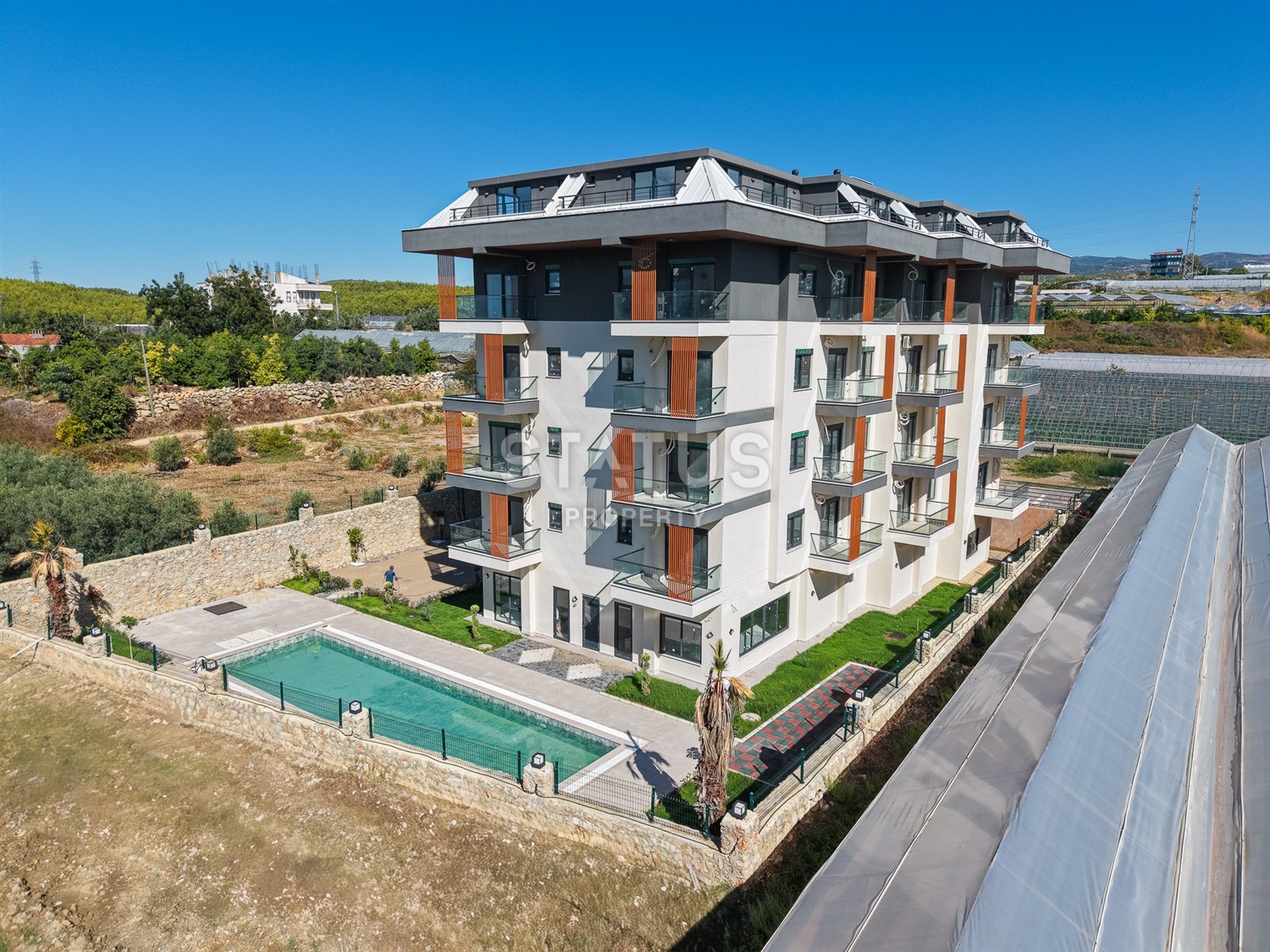 Недорогая квартира в Пайалларе, 41 м2 фото 1