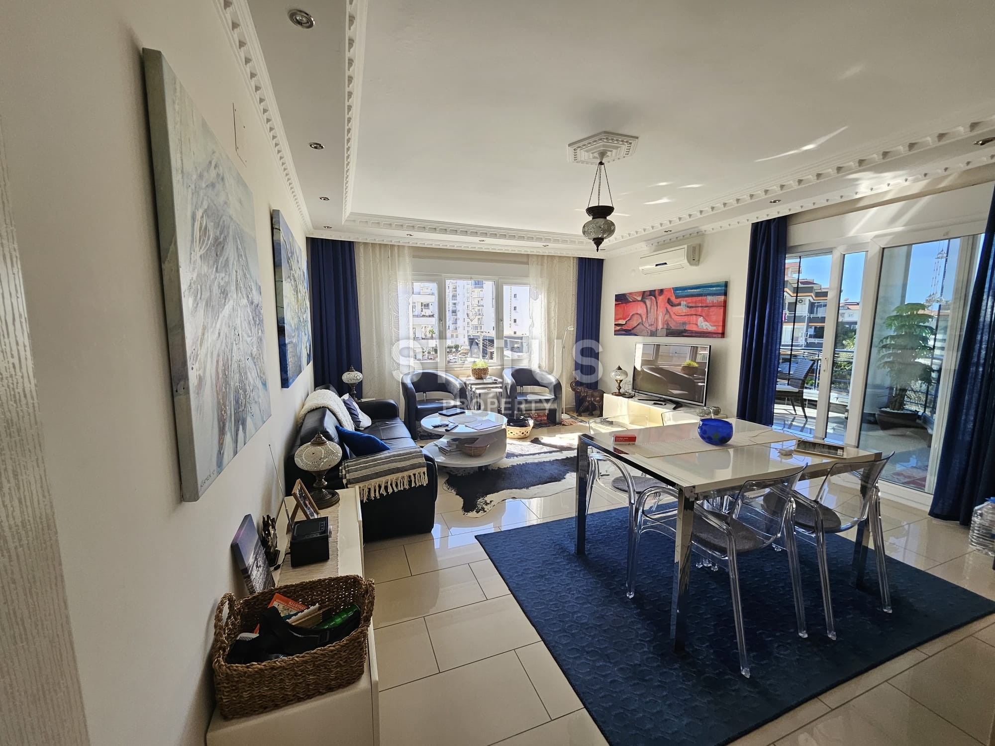 Квартира 2+1 с мебелью в Обе, 100 м2 фото 15