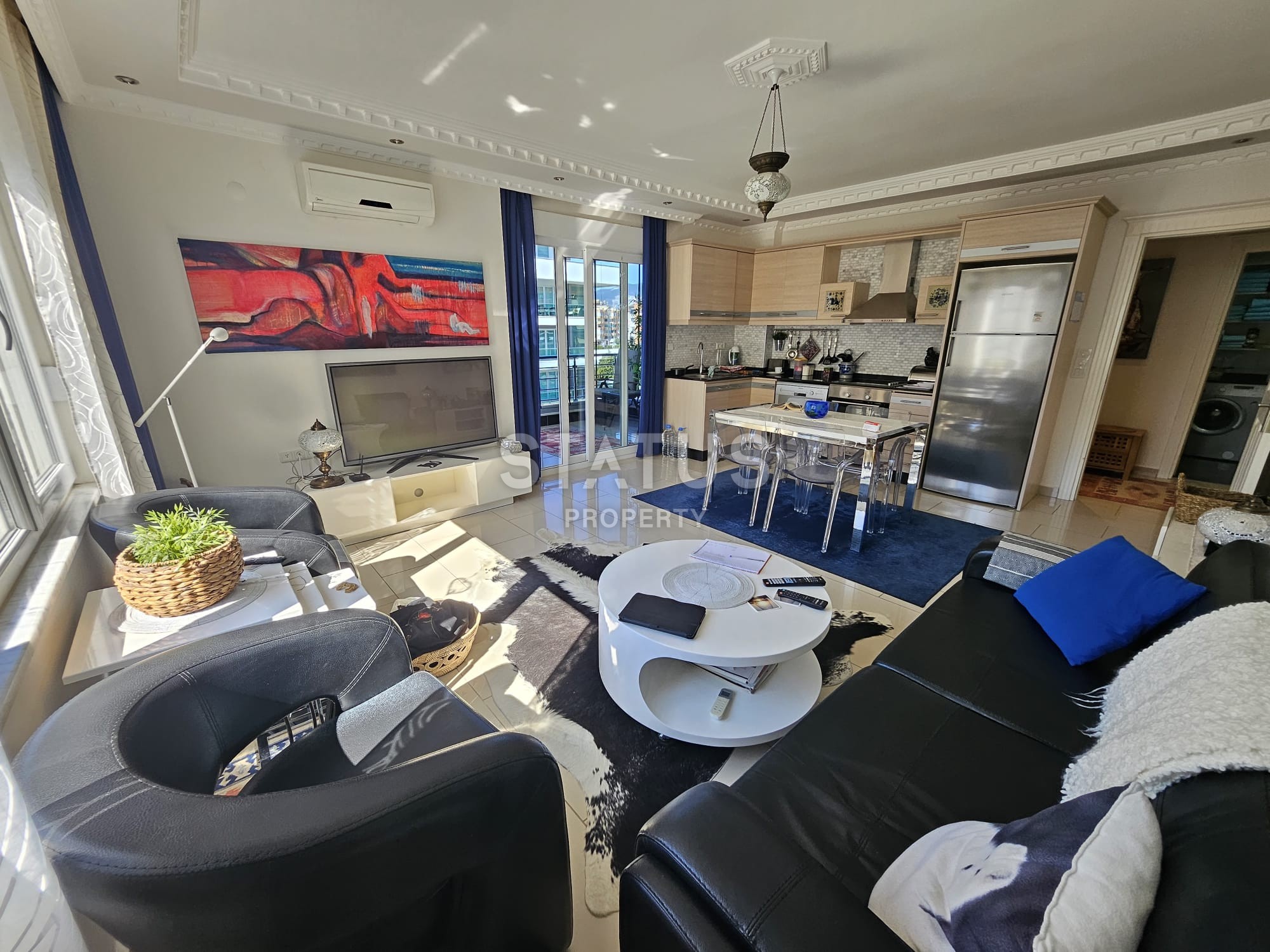 Квартира 2+1 с мебелью в Обе, 100 м2 фото 30